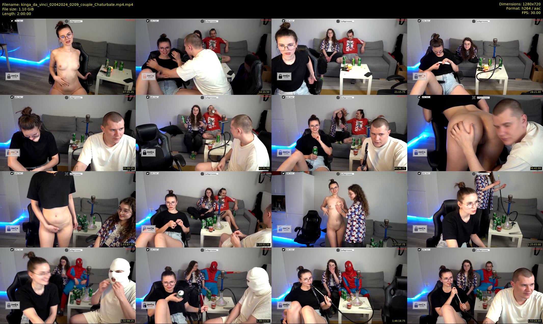 kinga_da_vinci — 120 minute Chaturbate couple cam show recording, 720p, Apr 2, 2024