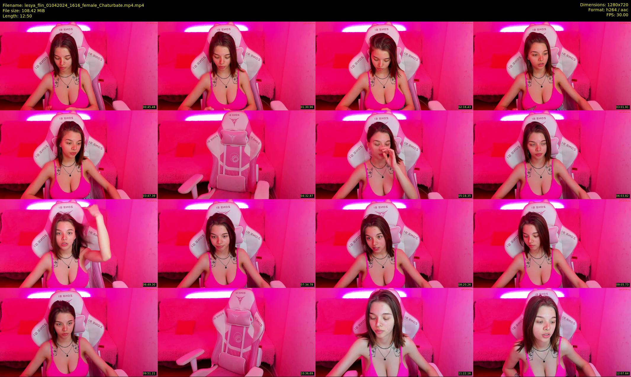 lesya_flin — 13 minute Chaturbate female cam show recording, 720p, Apr 1, 2024