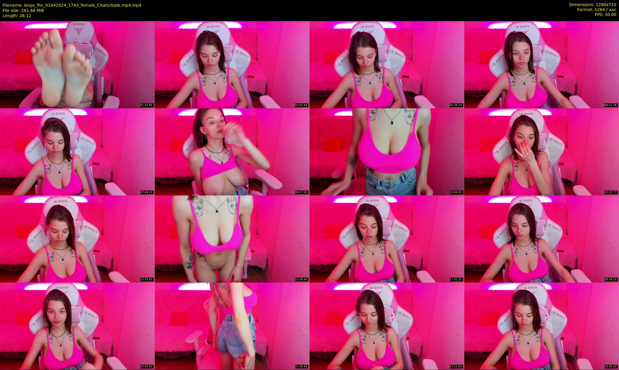 lesya_flin — 27 minute Chaturbate female cam show recording, 720p, Apr 1, 2024