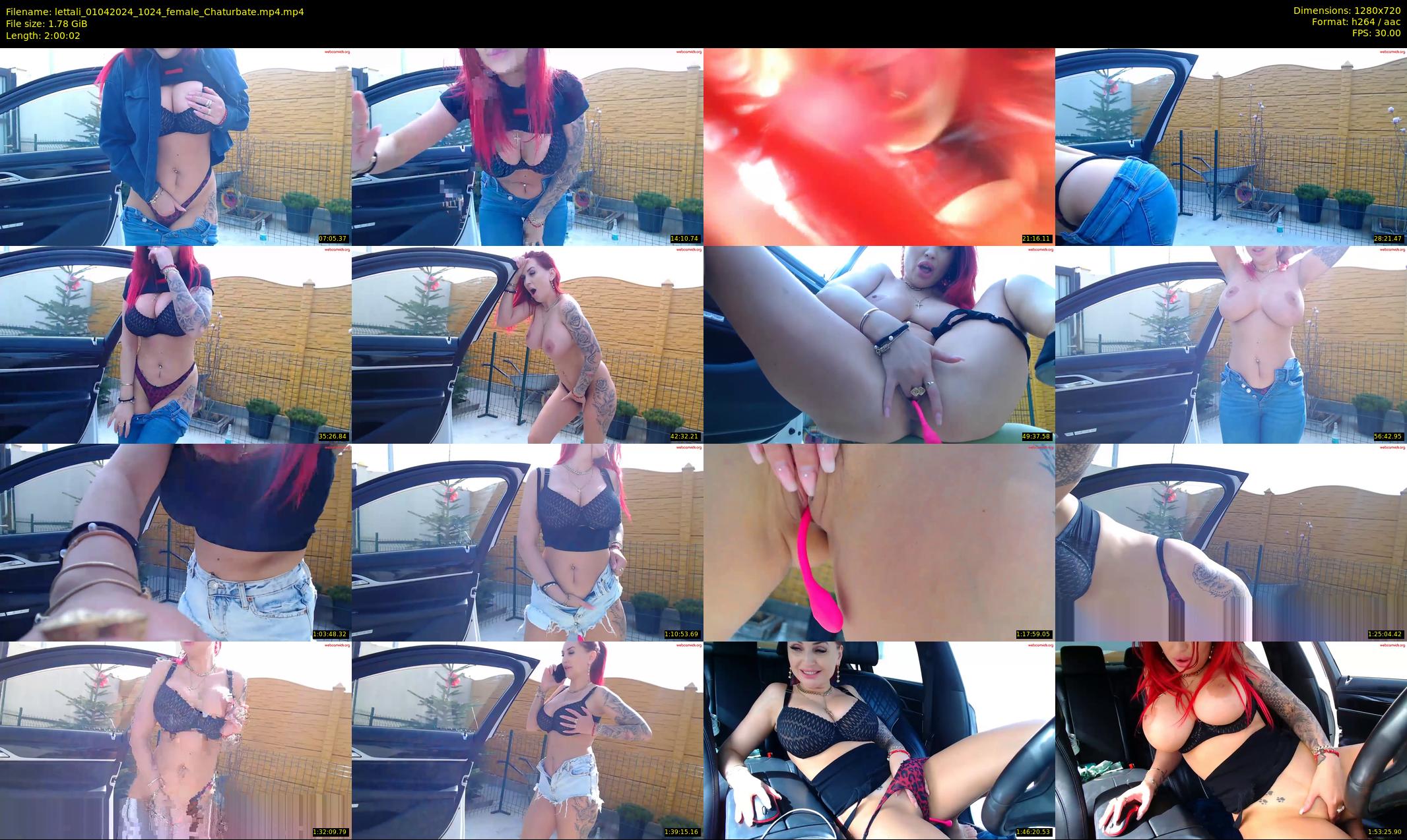 lettali — 121 minute Chaturbate female cam show recording, 720p, Apr 1, 2024