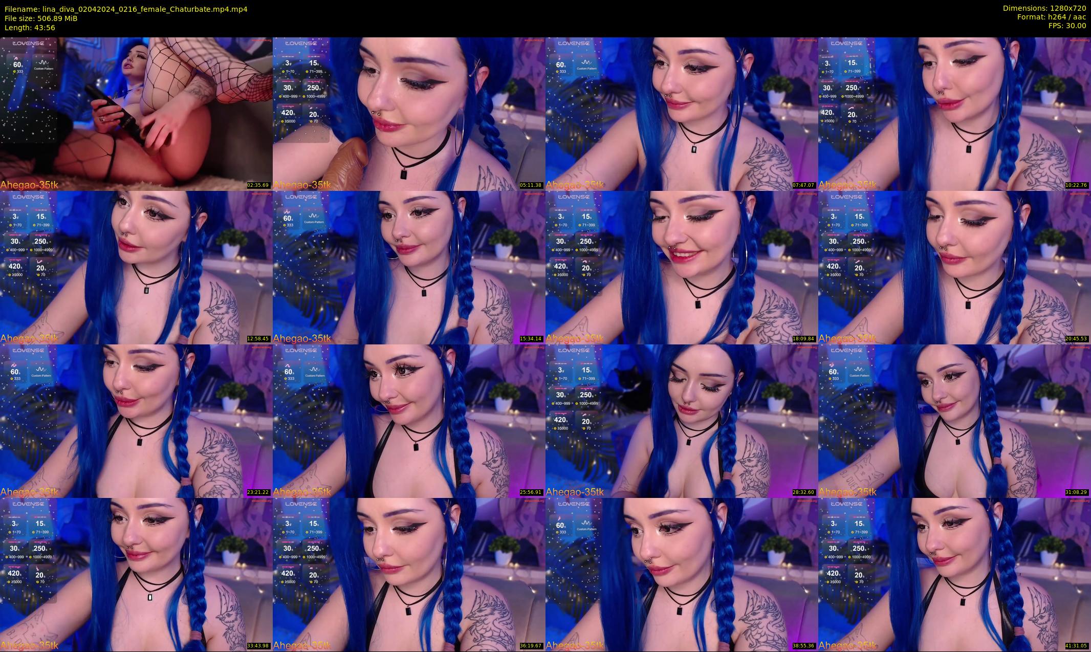 lina_diva — 44 minute Chaturbate female cam show recording, 720p, Apr 2, 2024