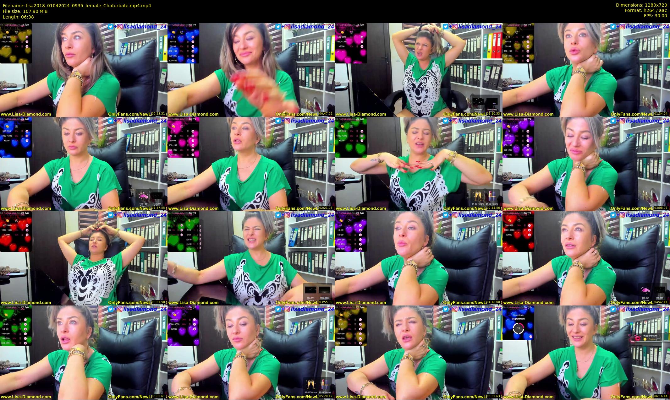 lisa2018 — 7 minute Chaturbate female cam show recording, 720p, Apr 1, 2024