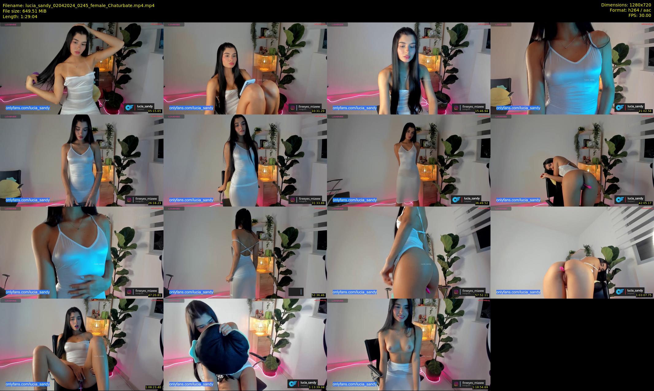 lucia_sandy — 90 minute Chaturbate female cam show recording, 720p, Apr 2, 2024