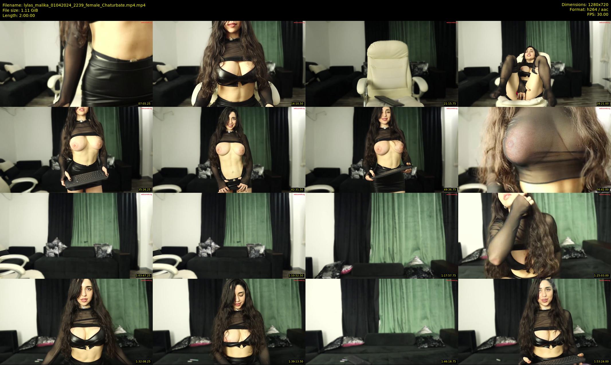 lylas_malika — 120 minute Chaturbate female cam show recording, 720p, Apr 1, 2024