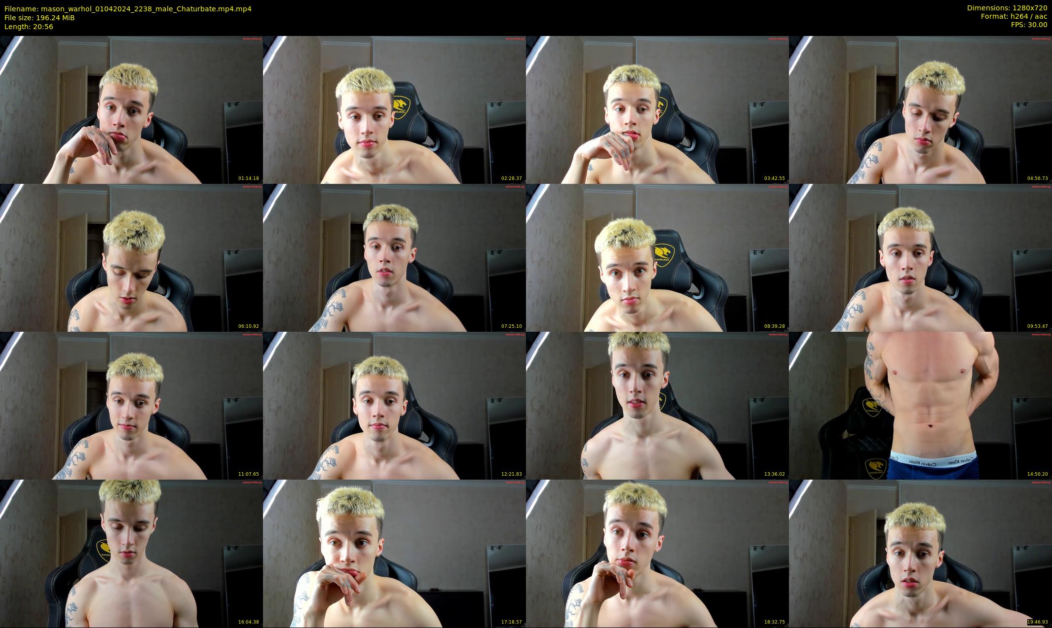 mason_warhol — 21 minute Chaturbate male cam show recording, 720p, Apr 1, 2024