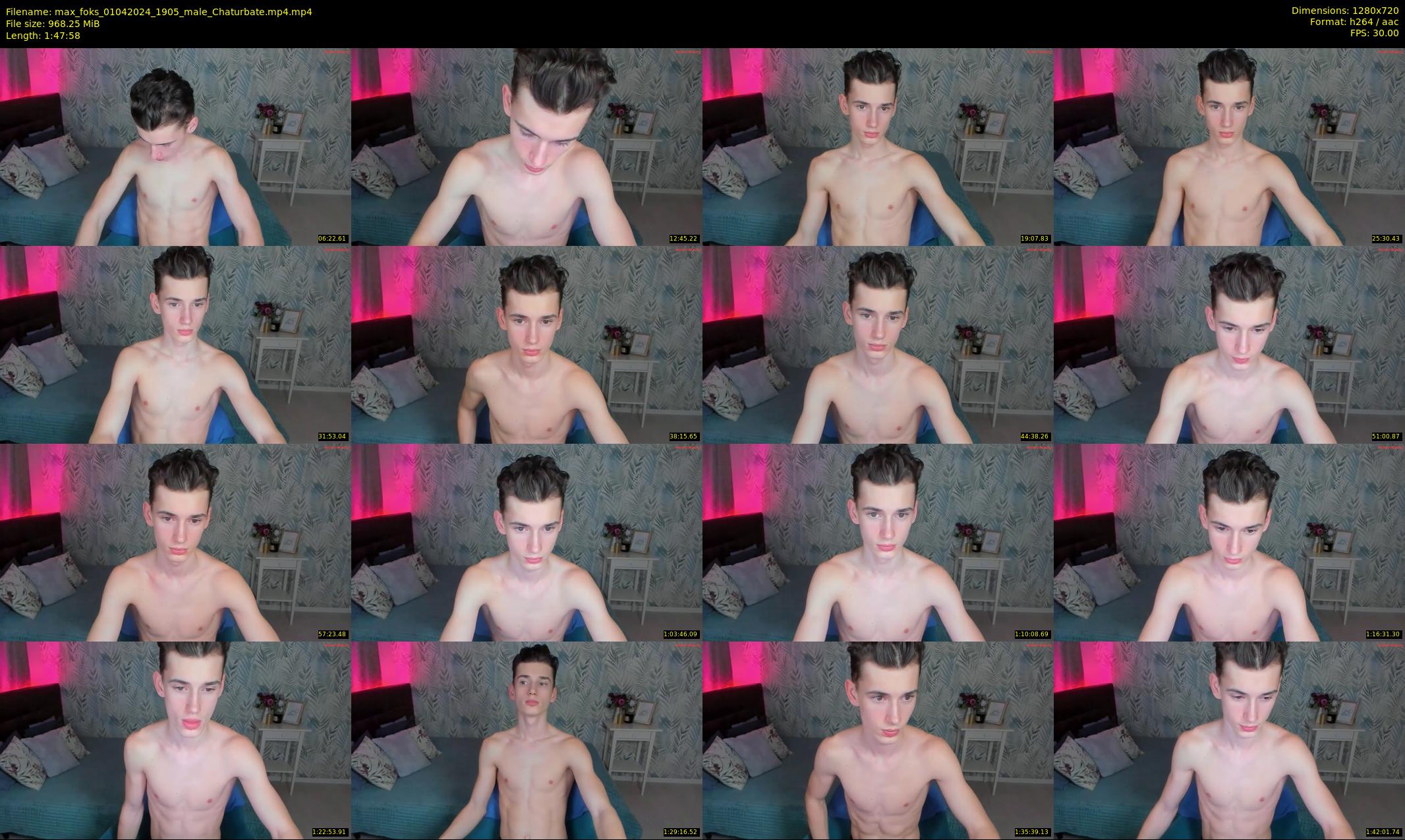 max_foks — 108 minute Chaturbate male cam show recording, 720p, Apr 1, 2024
