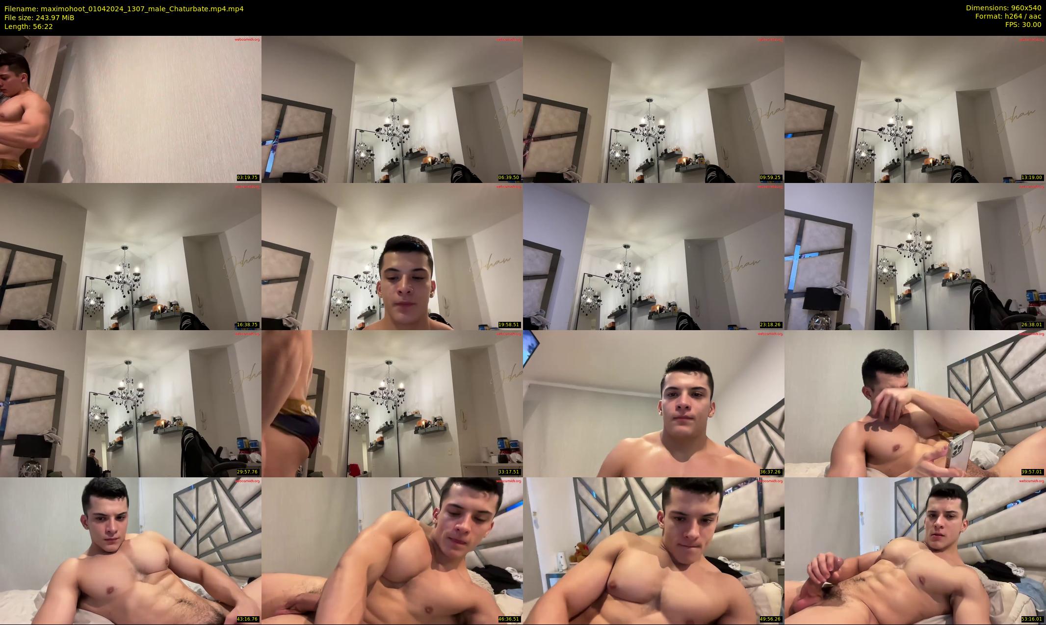 maximohoot — 57 minute Chaturbate male cam show recording, 480p, Apr 1, 2024