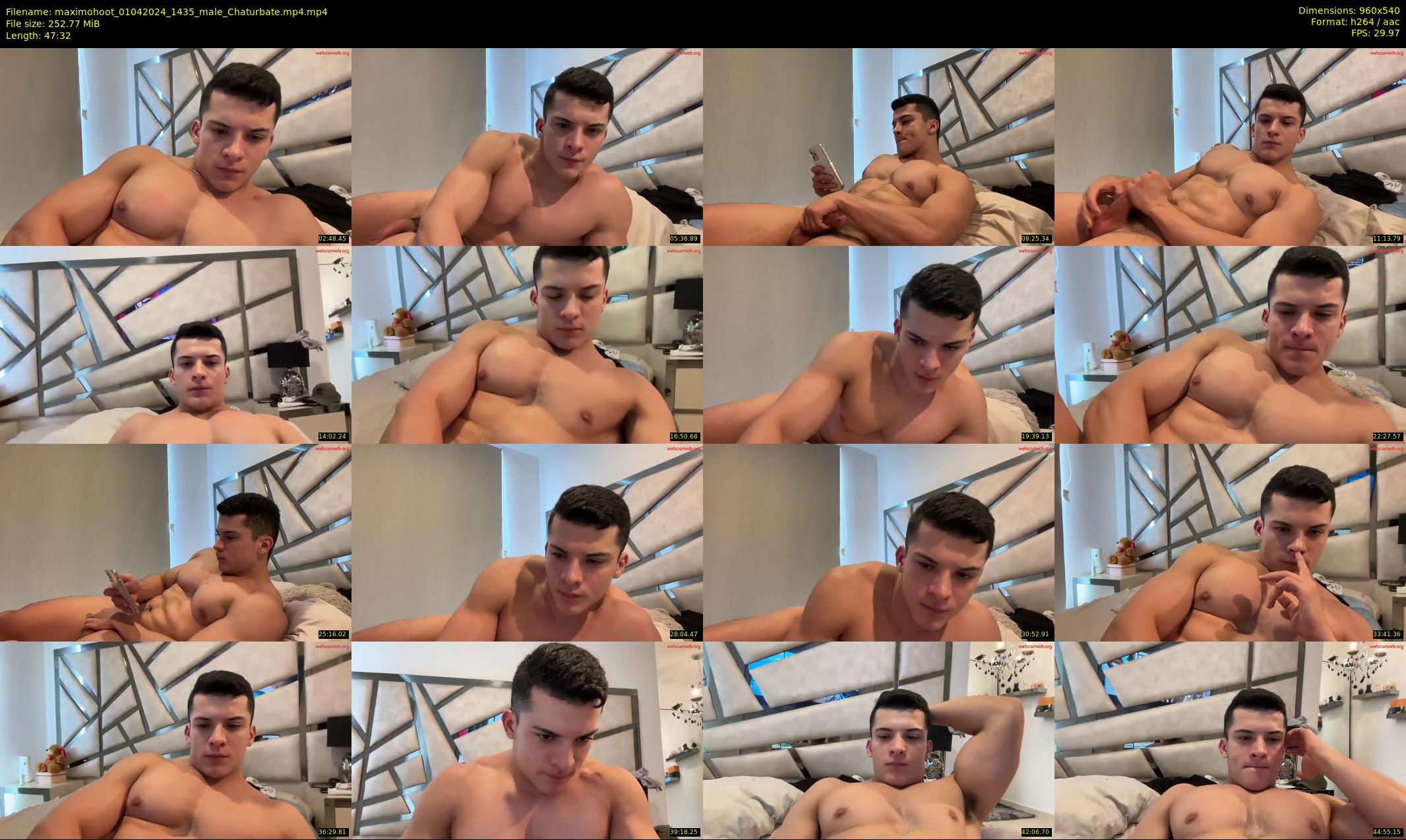 maximohoot — 48 minute Chaturbate male cam show recording, 480p, Apr 1, 2024