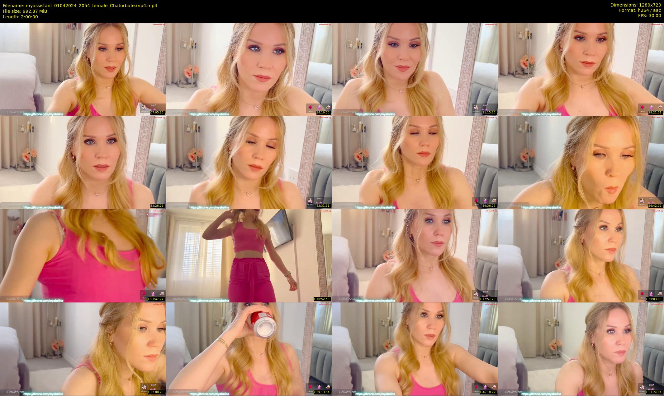 myassistant — 120 minute Chaturbate female cam show recording, 720p, Apr 1, 2024