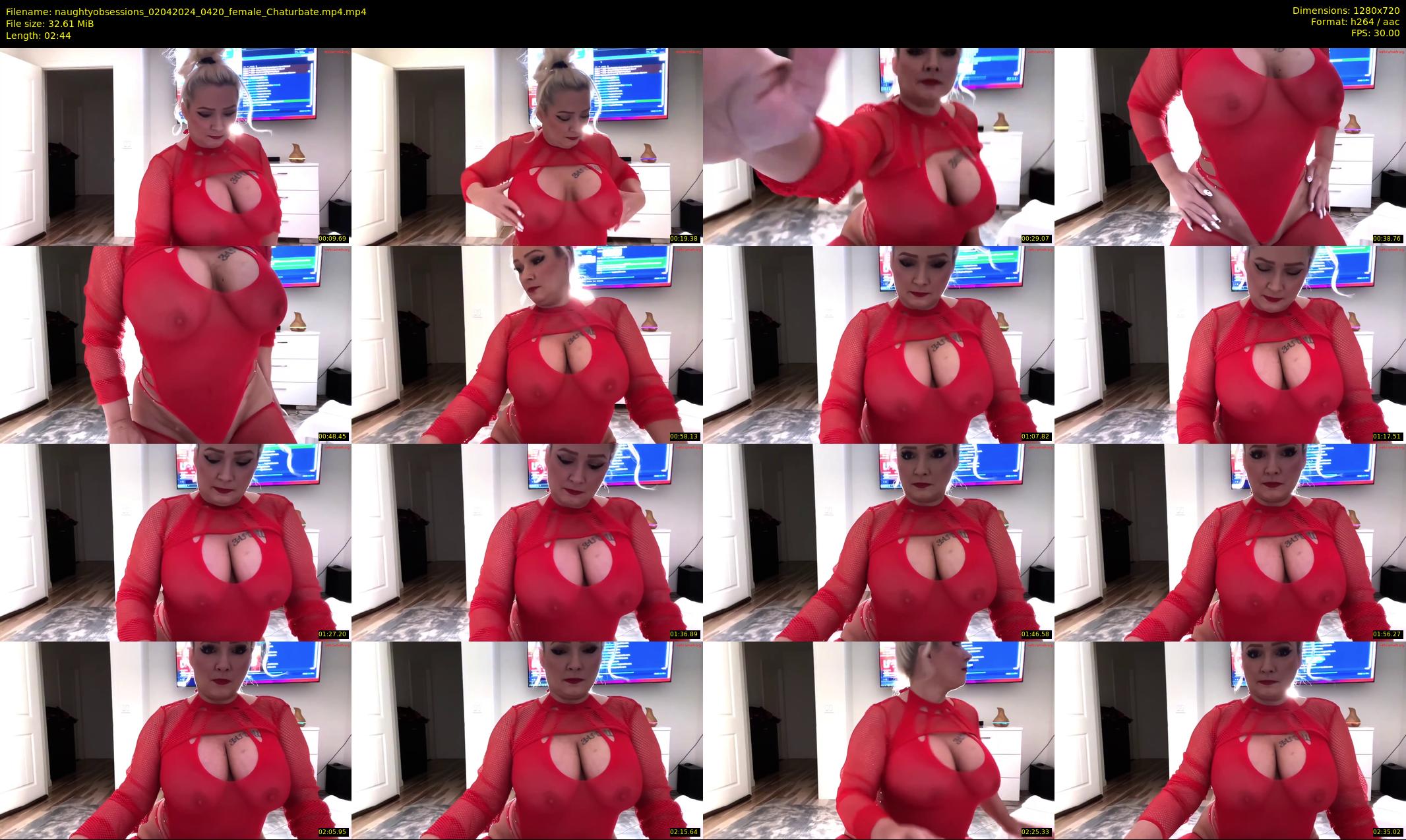 naughtyobsessions — 3 minute Chaturbate female cam show recording, 720p, Apr 2, 2024