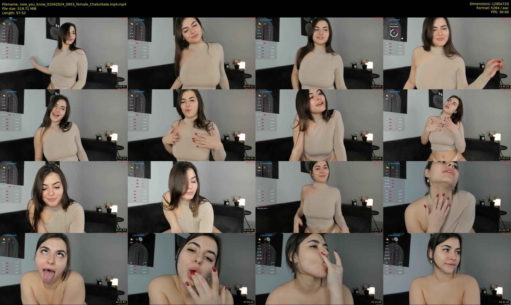 now_you_know — 58 minute Chaturbate female cam show recording, 720p, Apr 1, 2024