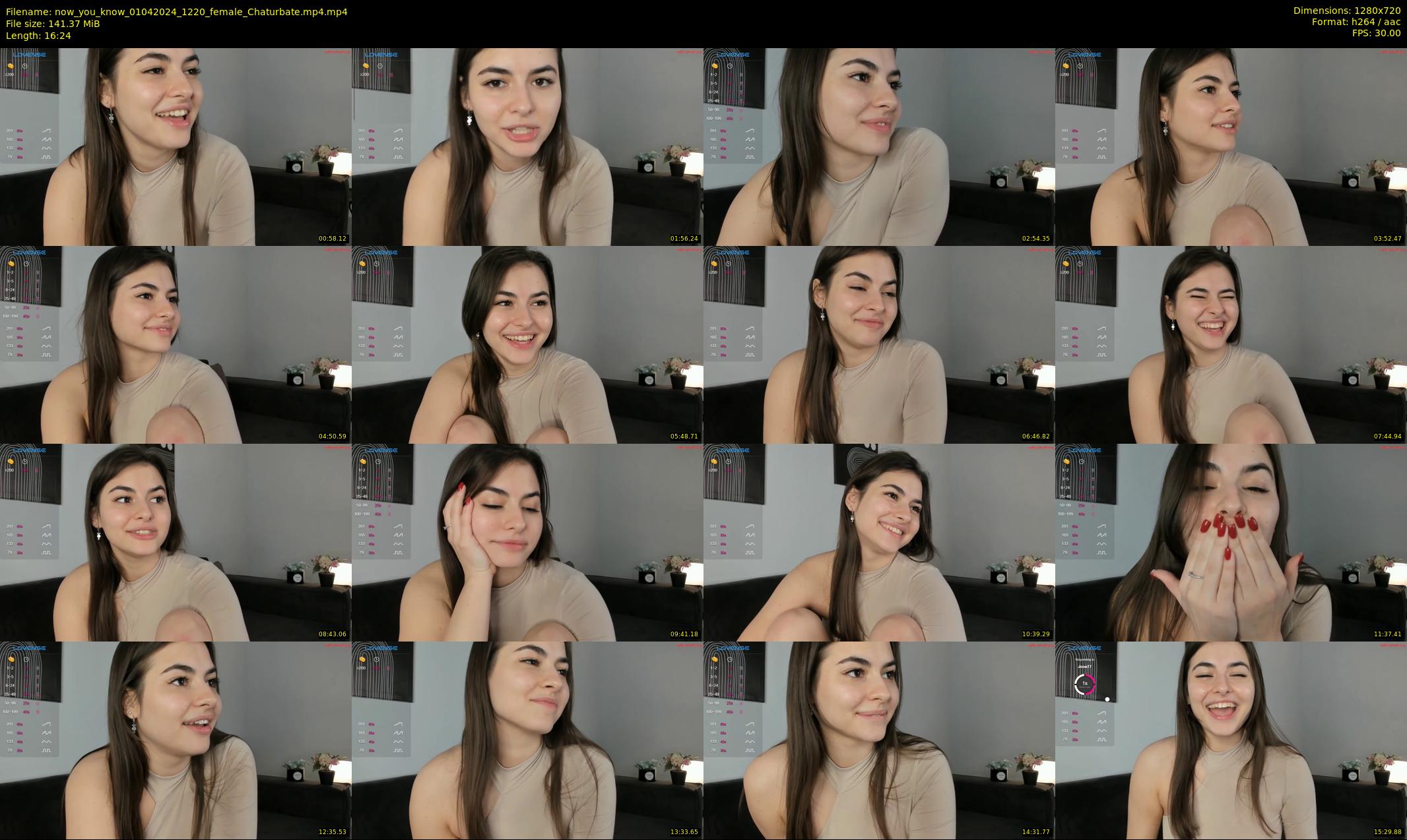 now_you_know — 17 minute Chaturbate female cam show recording, 720p, Apr 1, 2024