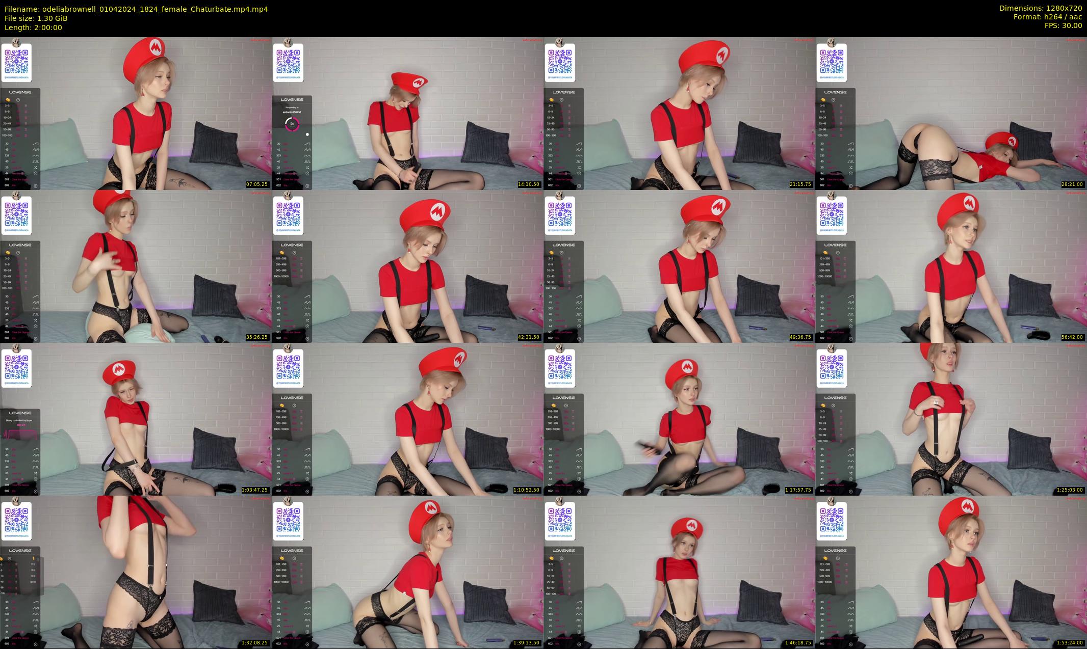 odeliabrownell — 120 minute Chaturbate female cam show recording, 720p, Apr 1, 2024