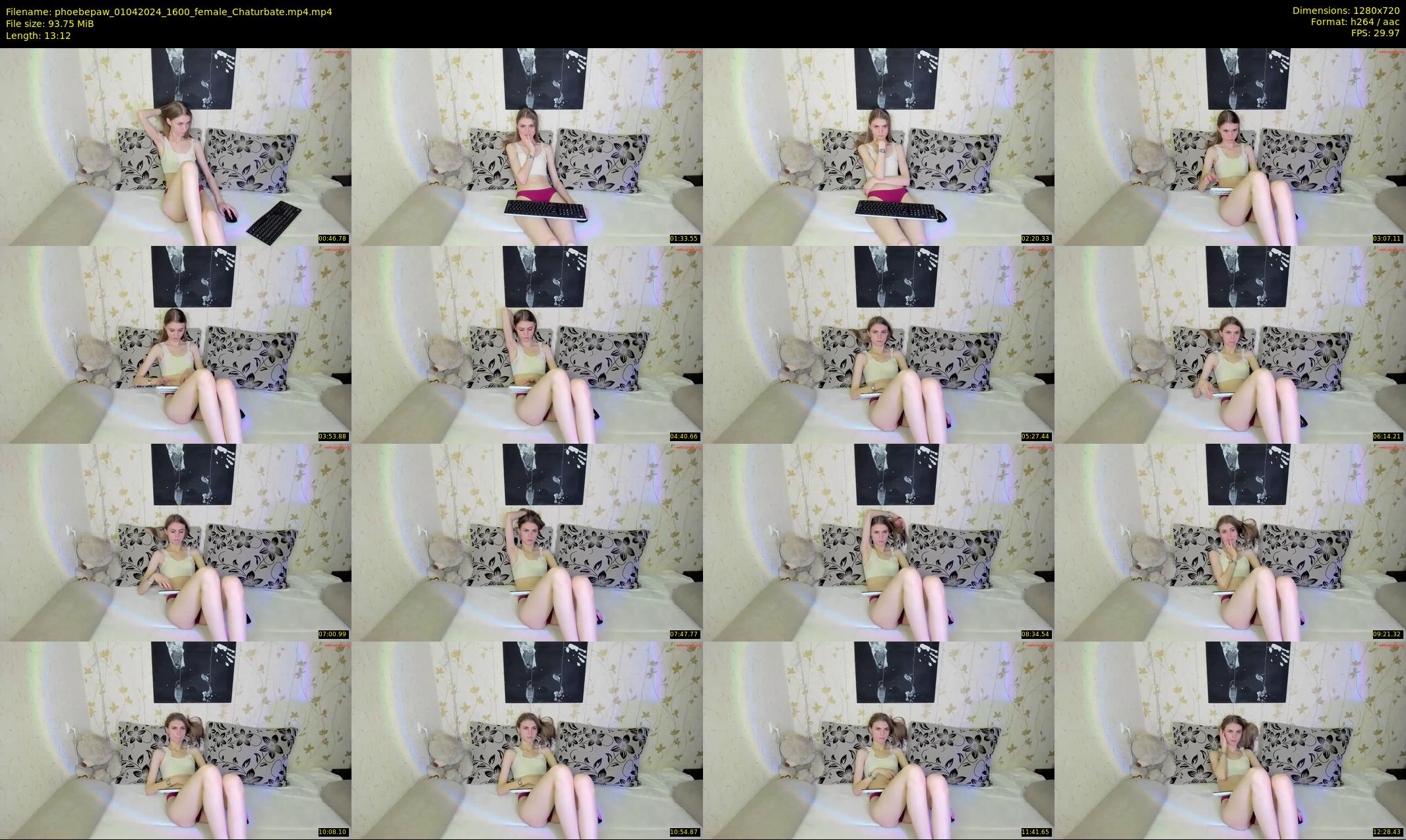 phoebepaw — 14 minute Chaturbate female cam show recording, 720p, Apr 1, 2024