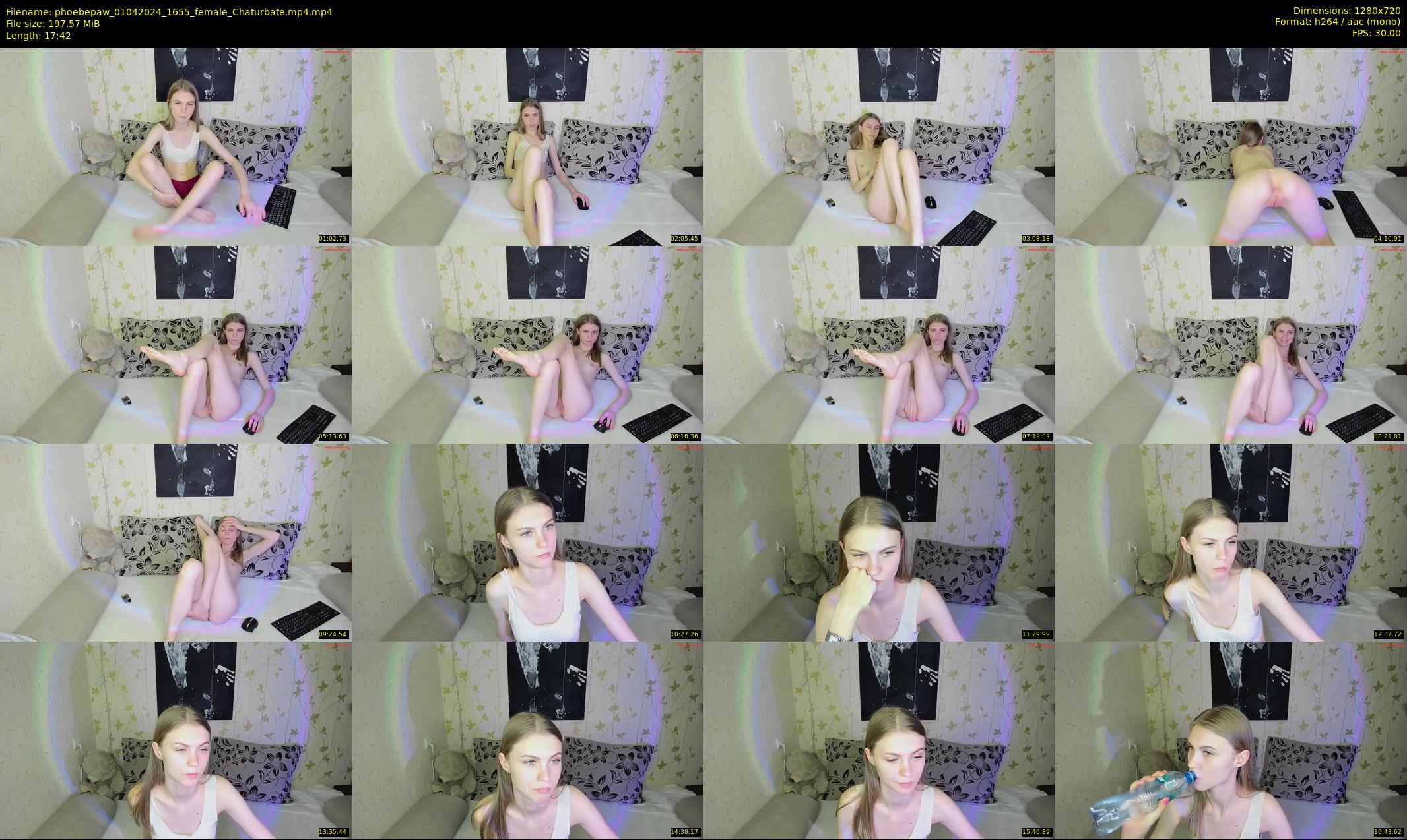 phoebepaw — 18 minute Chaturbate female cam show recording, 720p, Apr 1, 2024