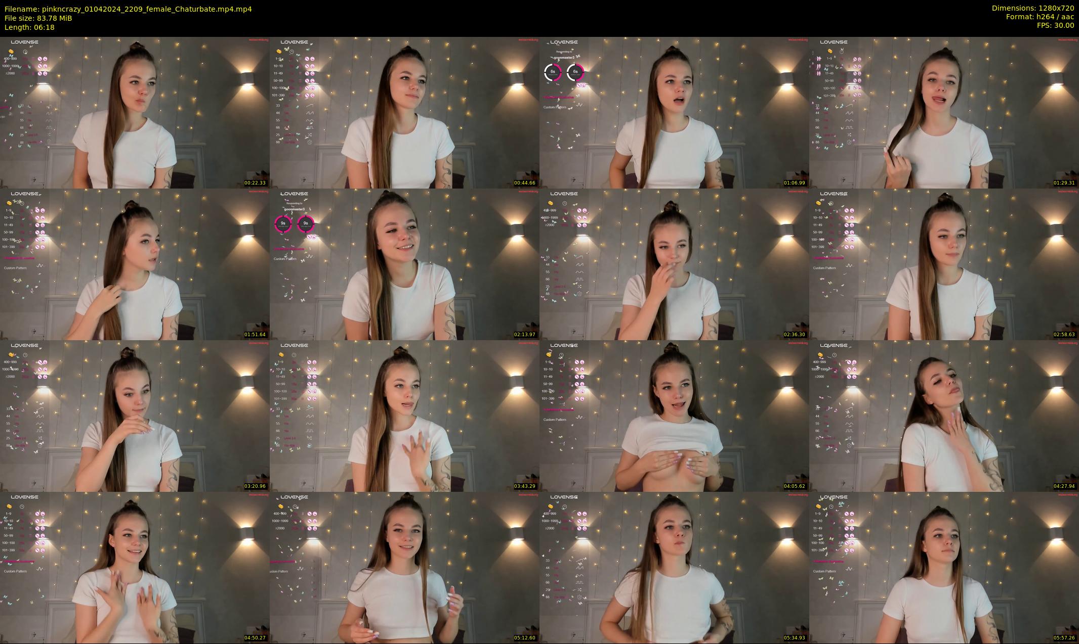 pinkncrazy — 7 minute Chaturbate female cam show recording, 720p, Apr 1, 2024