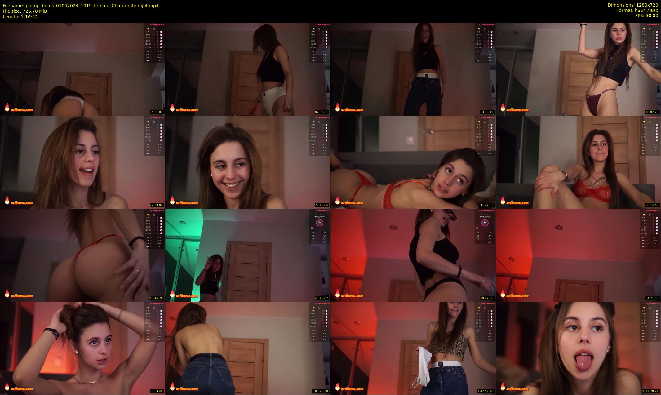 plump_bums — 77 minute Chaturbate female cam show recording, 720p, Apr 1, 2024