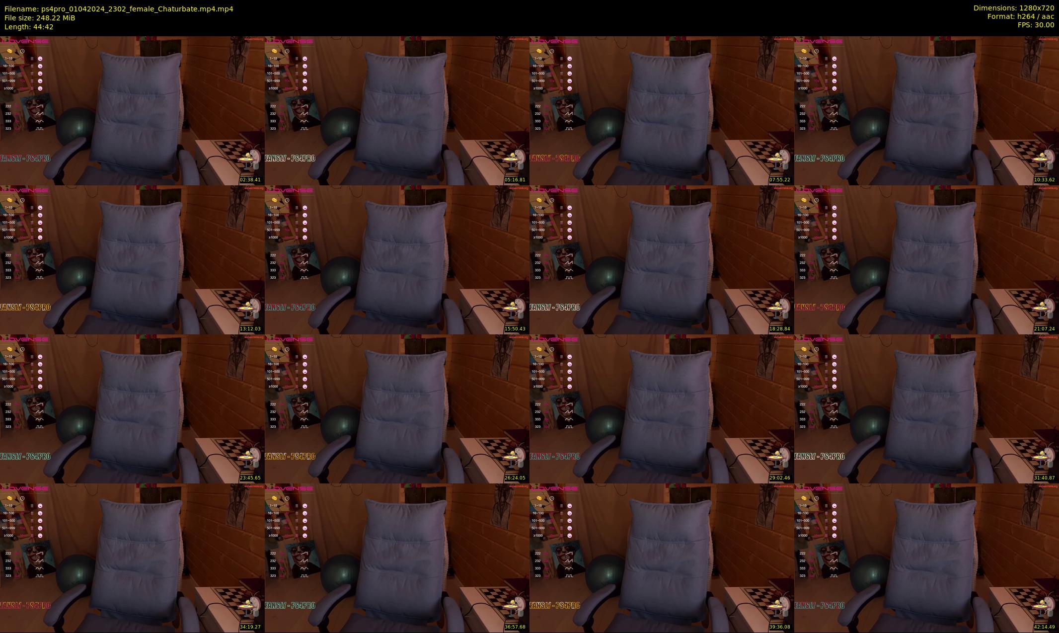 ps4pro — 45 minute Chaturbate female cam show recording, 720p, Apr 1, 2024