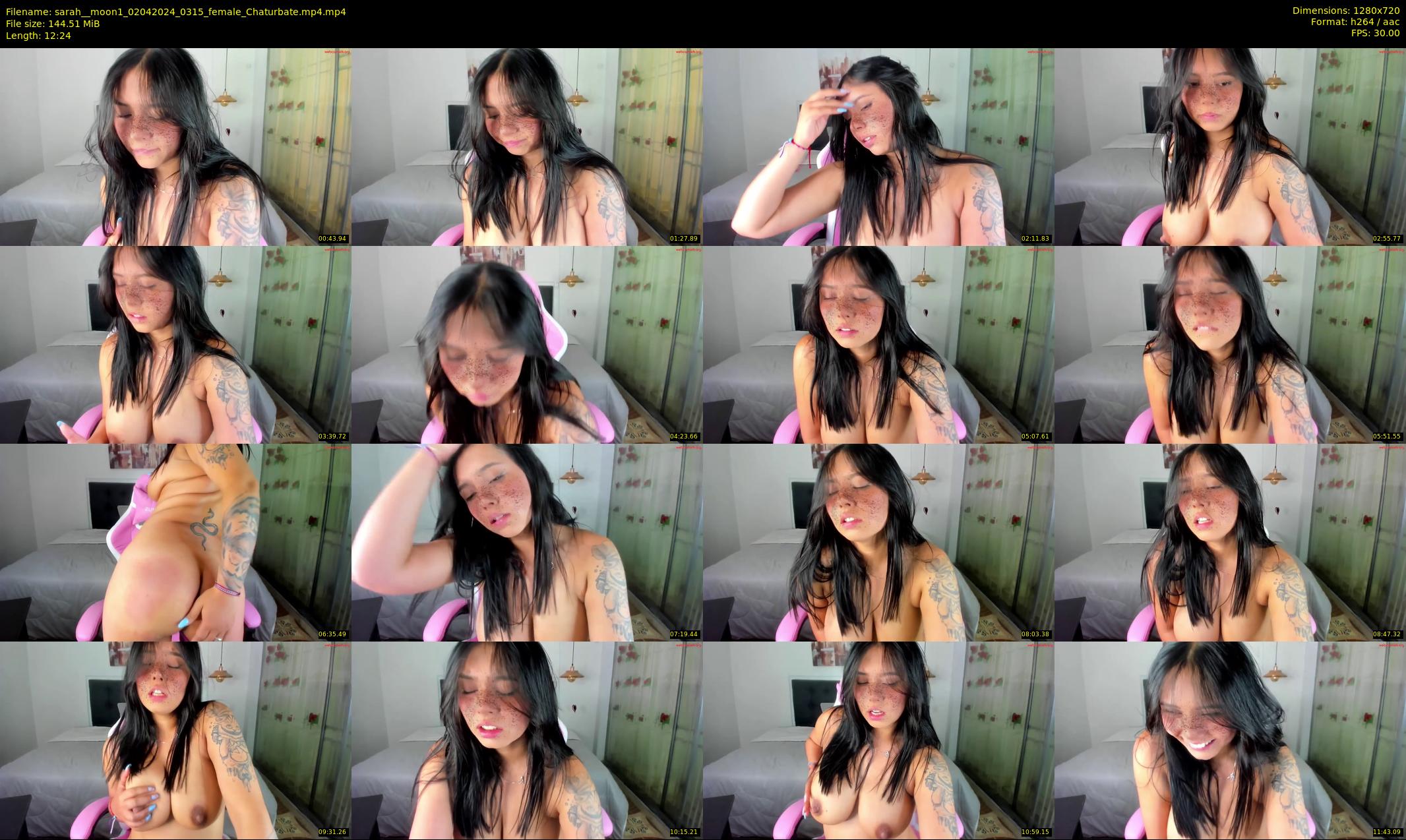 sarah__moon1 — 13 minute Chaturbate female cam show recording, 720p, Apr 2, 2024