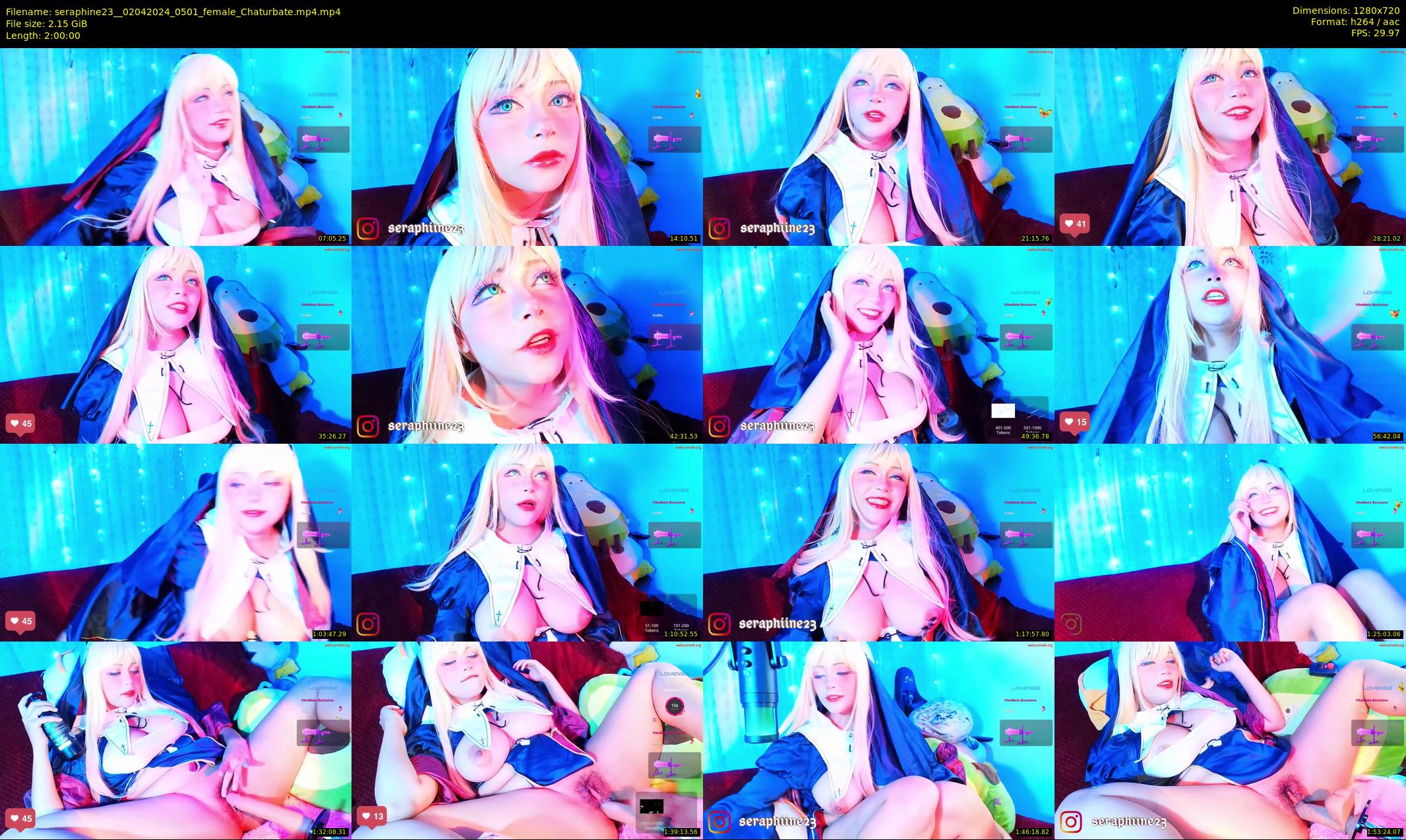 seraphine23_ — 120 minute Chaturbate female cam show recording, 720p, Apr 2, 2024