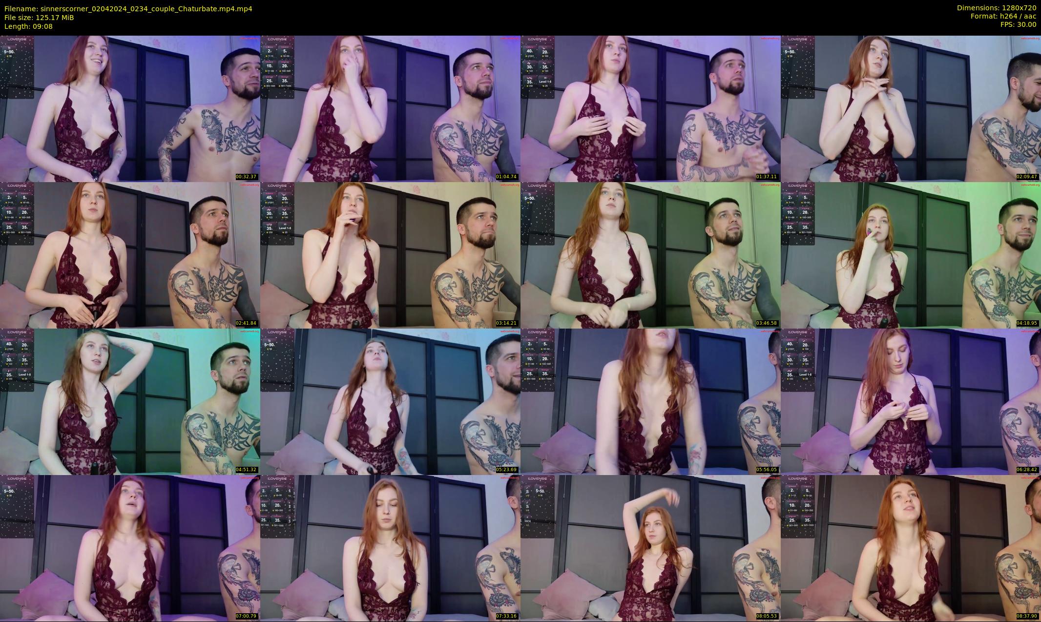 sinnerscorner — 10 minute Chaturbate couple cam show recording, 720p, Apr 2, 2024