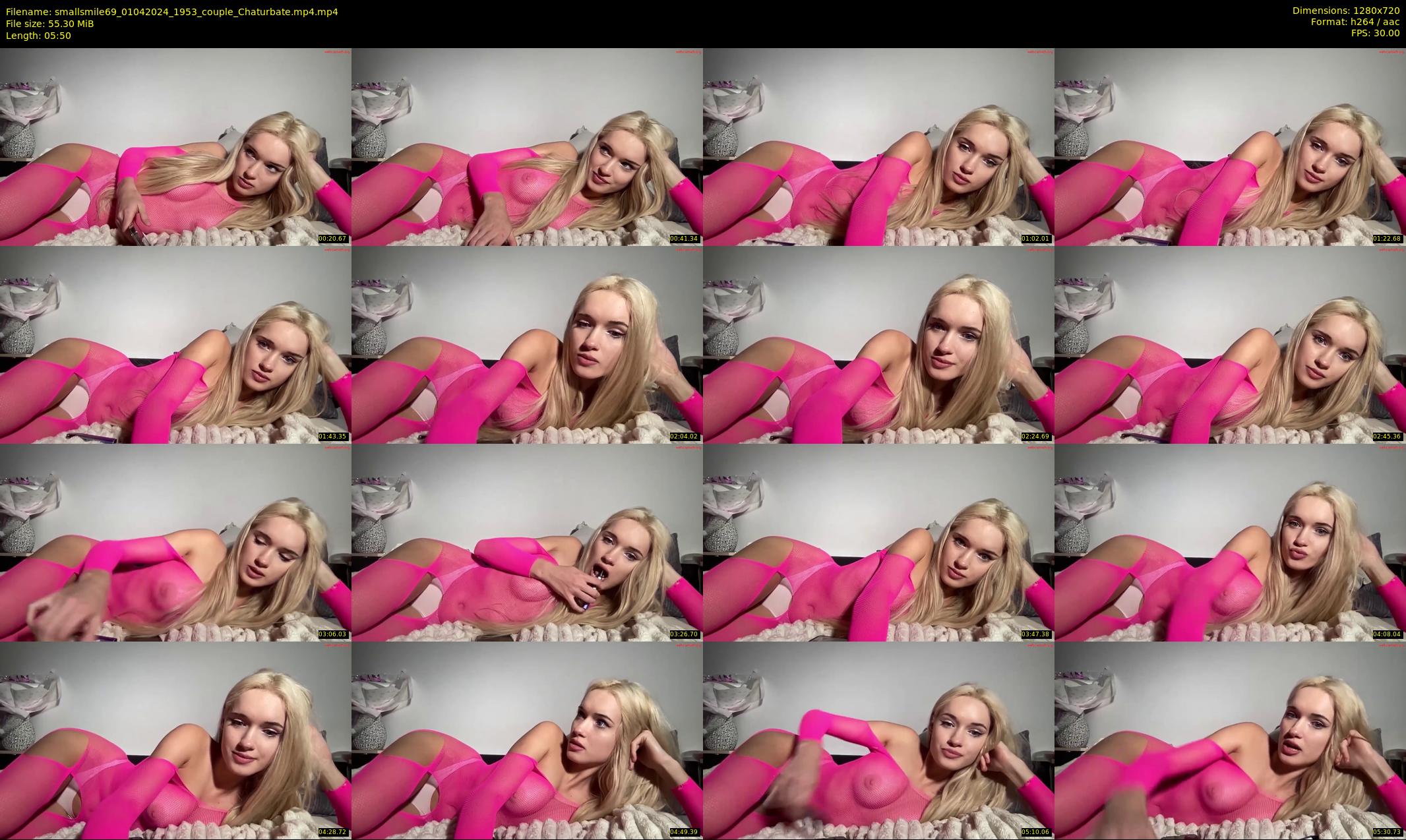 smallsmile69 — 6 minute Chaturbate couple cam show recording, 720p, Apr 1, 2024