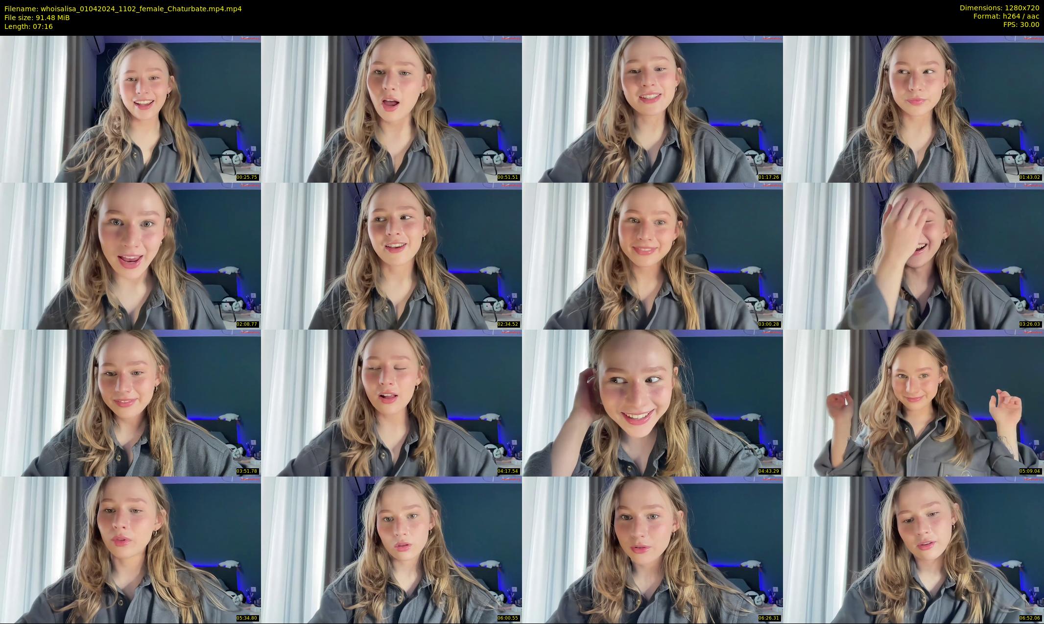 whoisalisa — 8 minute Chaturbate female cam show recording, 720p, Apr 1, 2024