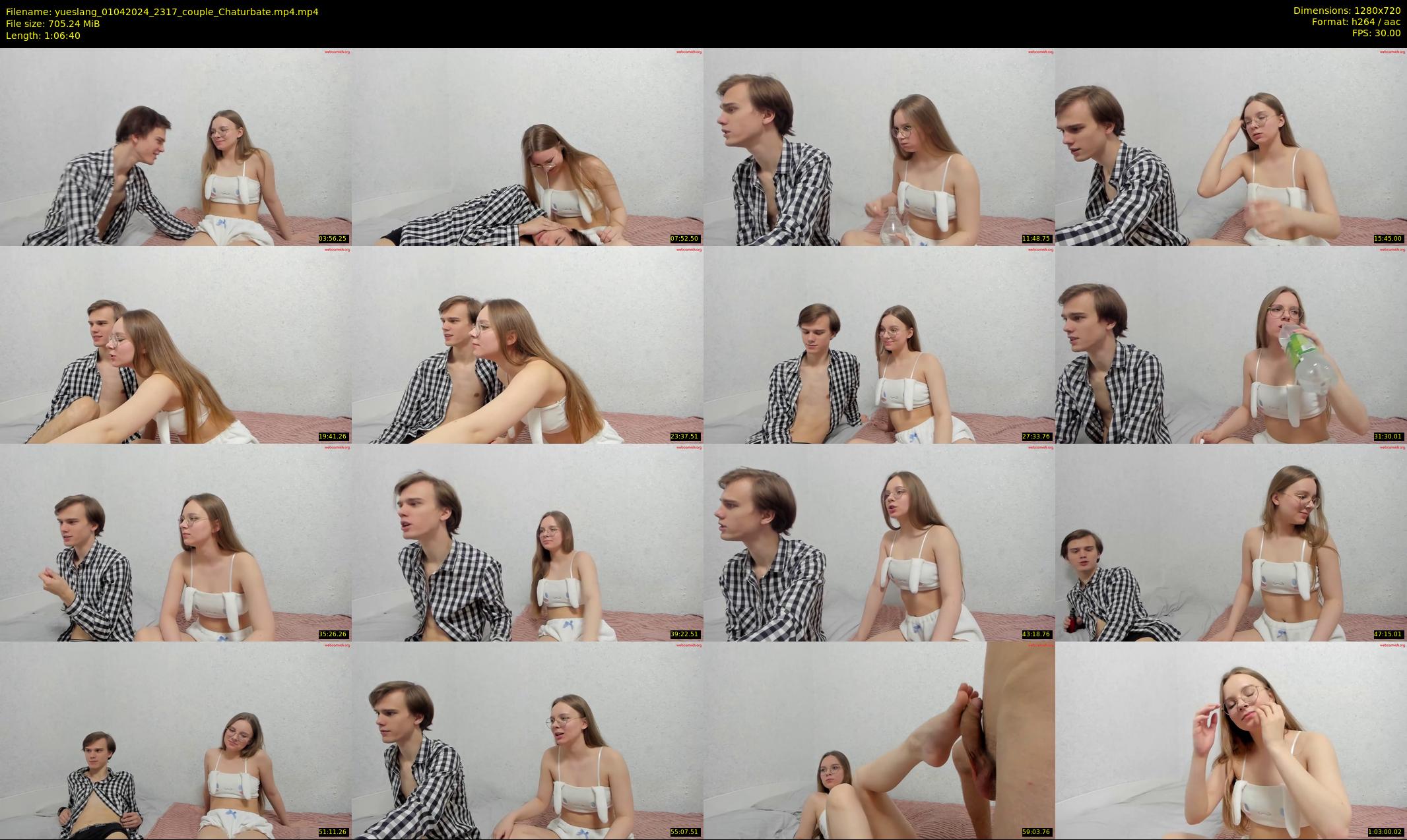 yueslang — 67 minute Chaturbate couple cam show recording, 720p, Apr 1, 2024