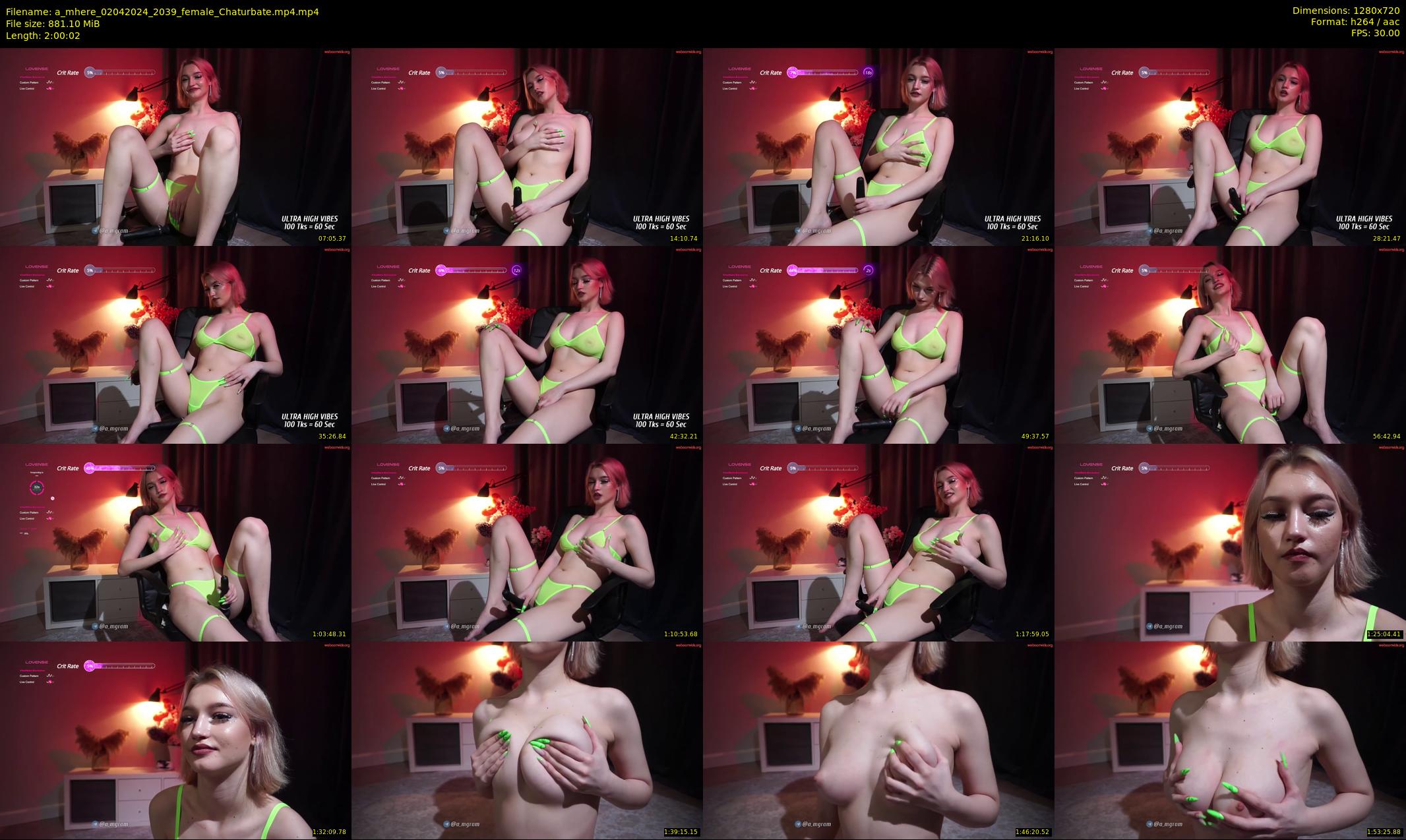 a_mhere — 121 minute Chaturbate couple cam show recording, 720p, Apr 2, 2024