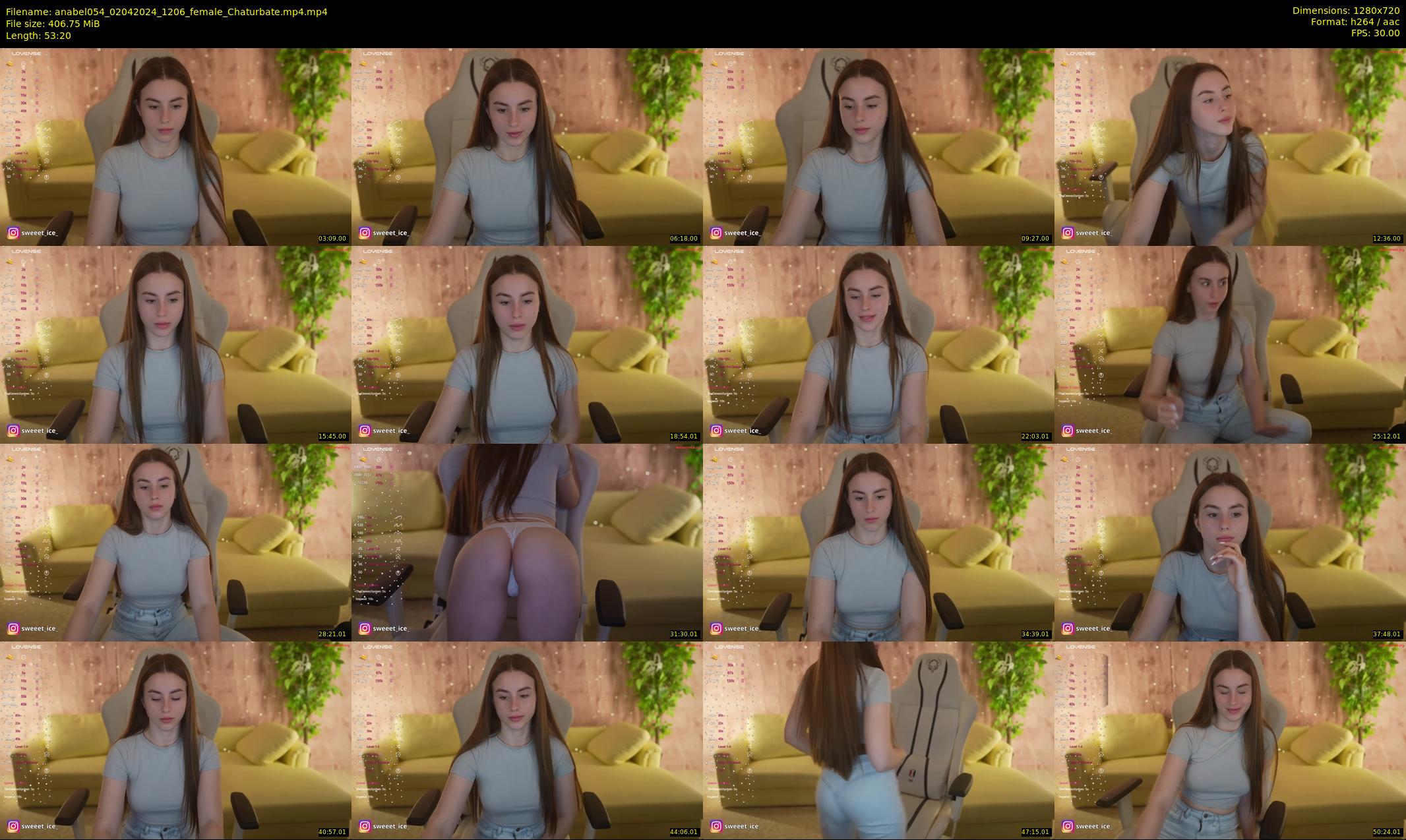 anabel054 — 54 minute Chaturbate female cam show recording, 720p, Apr 2, 2024