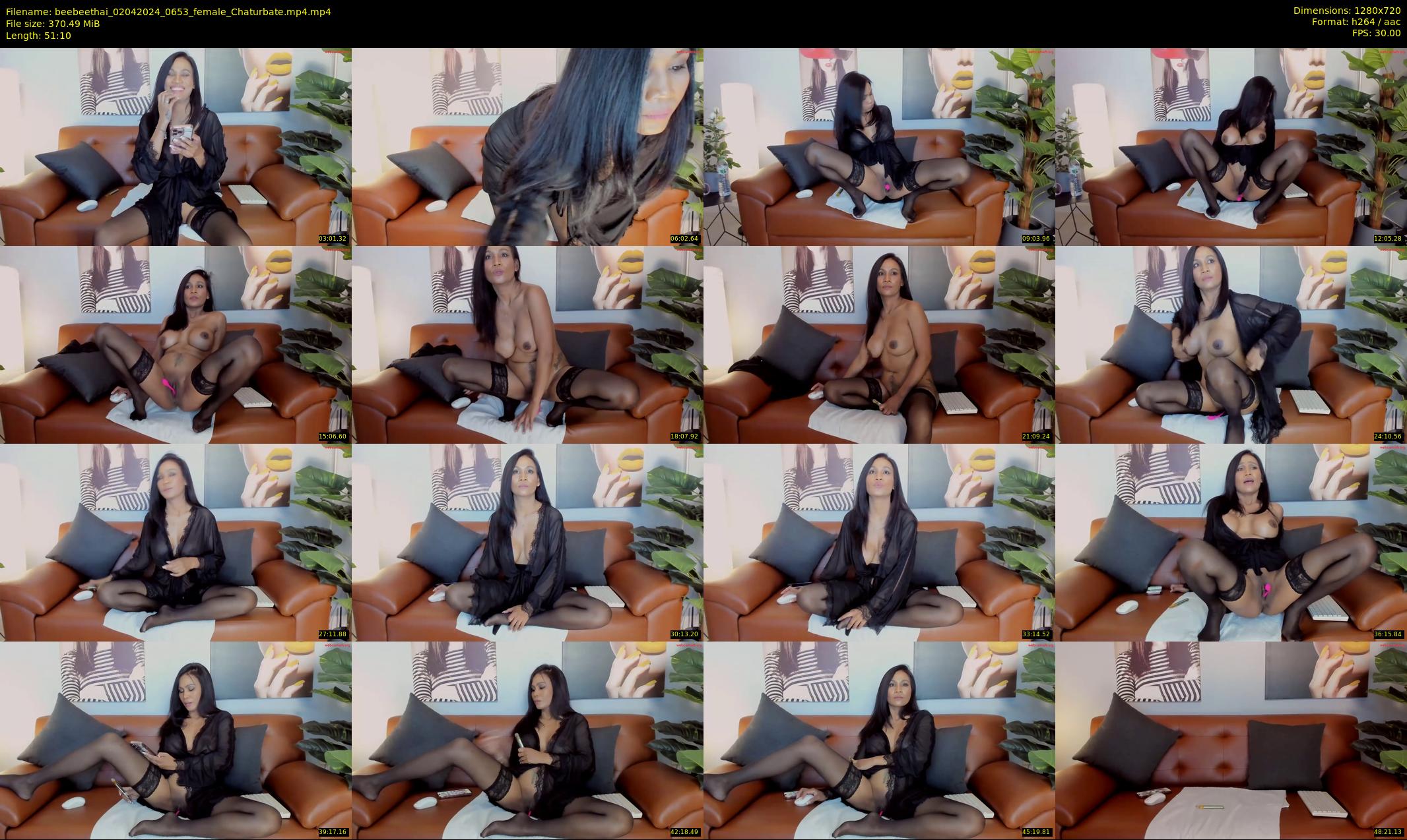 beebeethai — 52 minute Chaturbate female cam show recording, 720p, Apr 2, 2024
