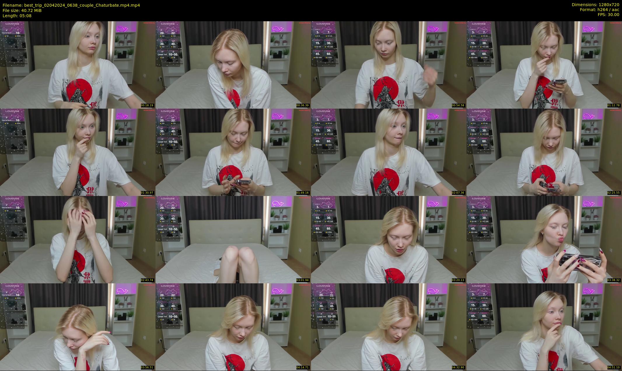 best_trip — 6 minute Chaturbate couple cam show recording, 720p, Apr 2, 2024