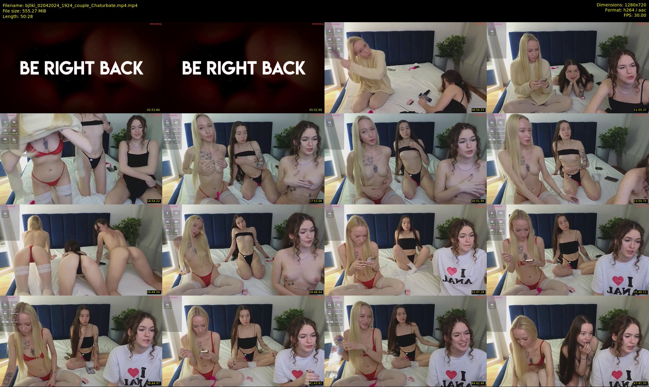 bjliki — 51 minute Chaturbate couple cam show recording, 720p, Apr 2, 2024