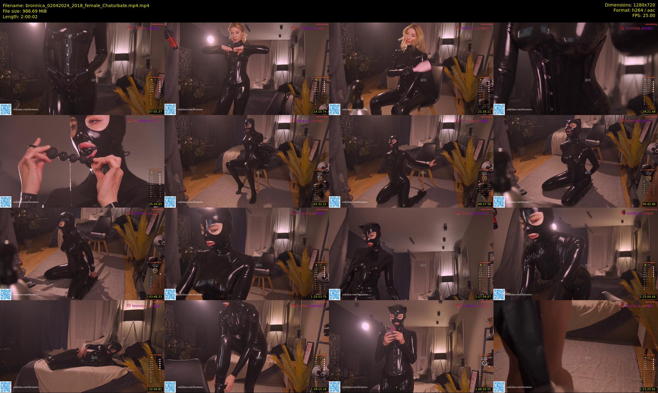 bronnica — 121 minute Chaturbate female cam show recording, 720p, Apr 2, 2024