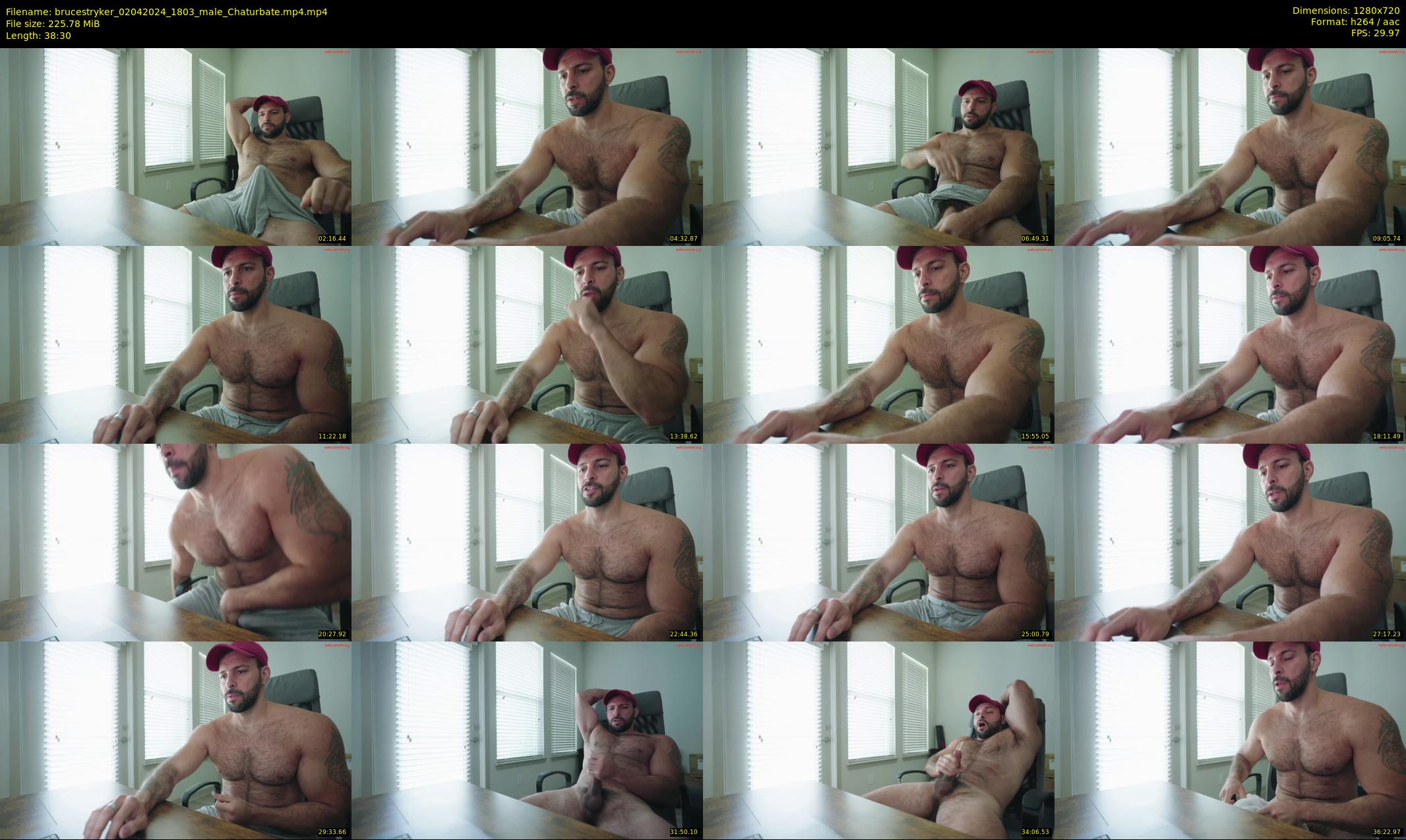 brucestryker — 39 minute Chaturbate male cam show recording, 720p, Apr 2, 2024