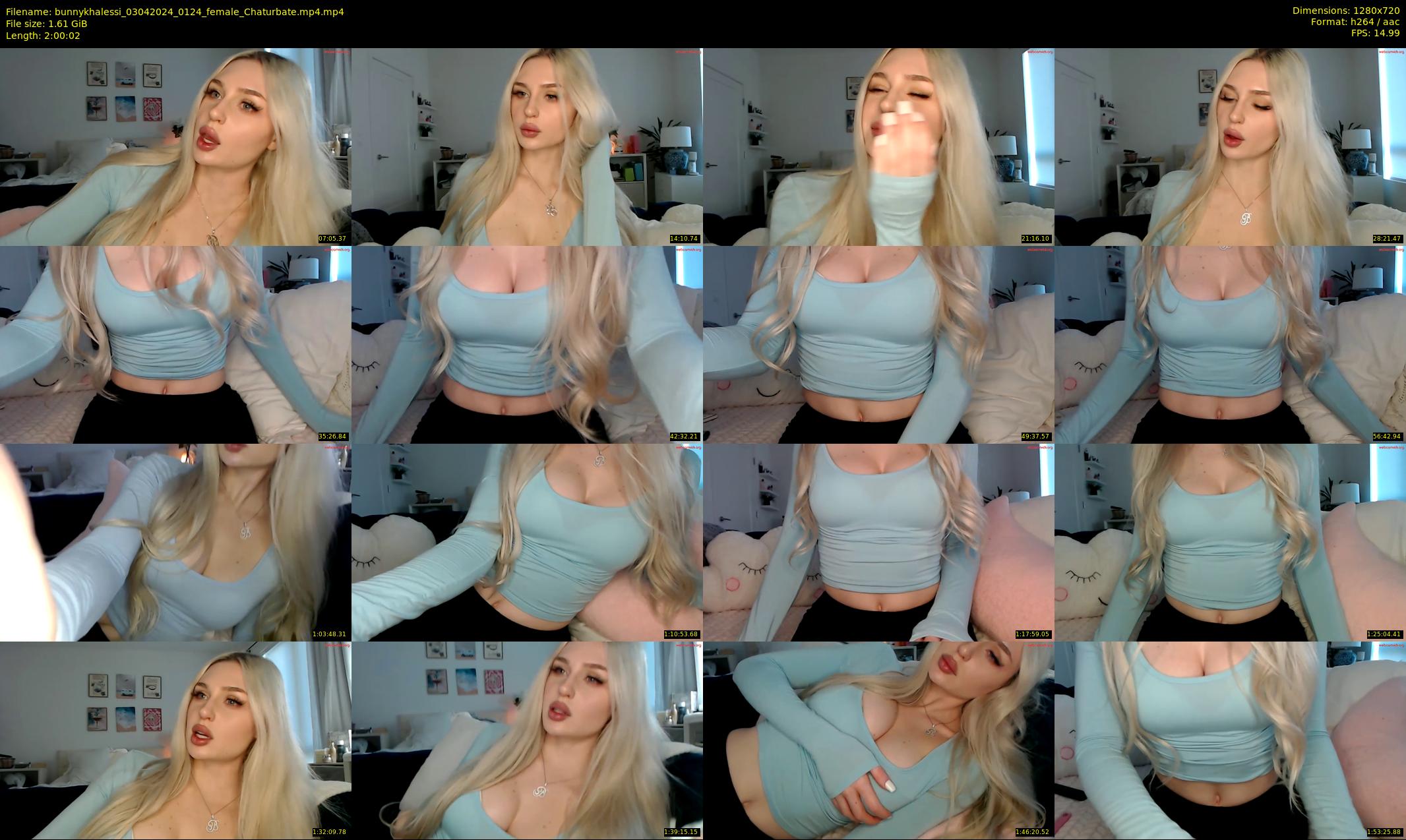 bunnykhalessi — 121 minute Chaturbate female cam show recording, 720p, Apr 3, 2024