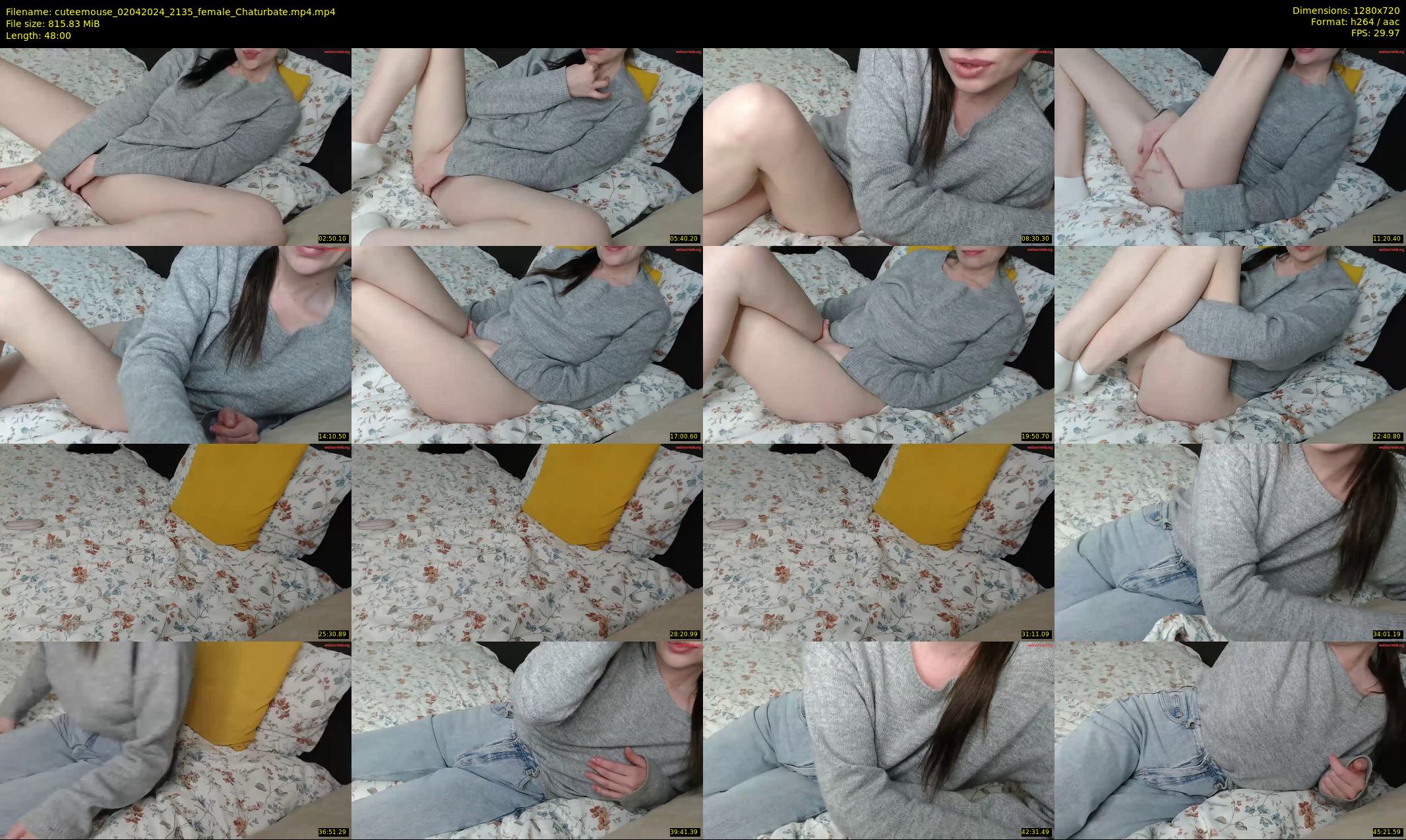cuteemouse — 48 minute Chaturbate female cam show recording, 720p, Apr 2, 2024