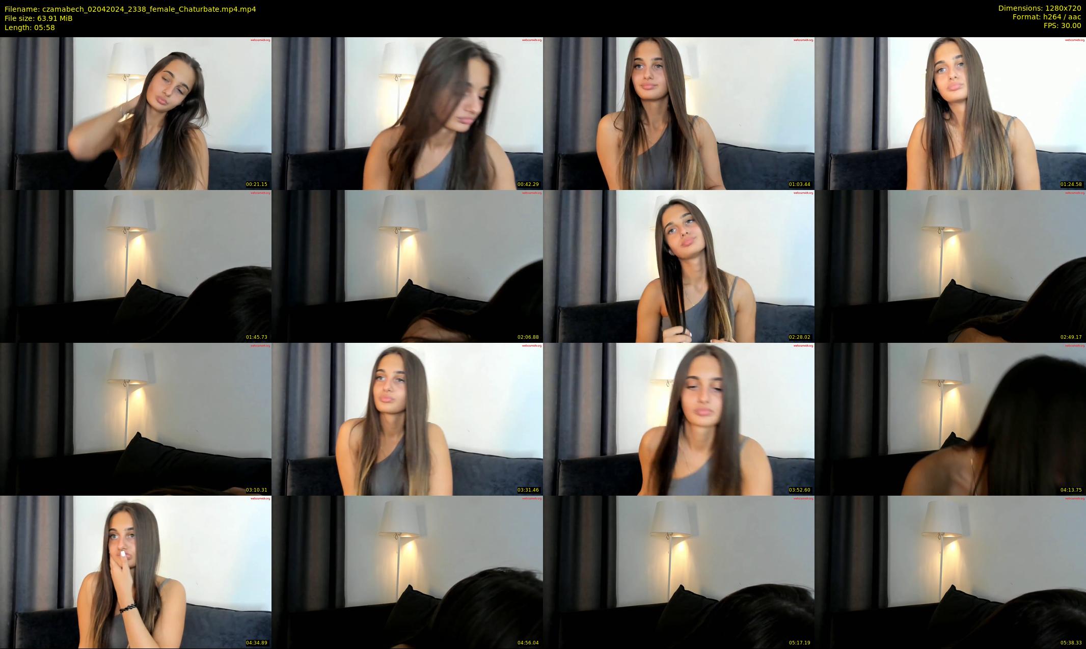 czamabech — 6 minute Chaturbate female cam show recording, 720p, Apr 2, 2024