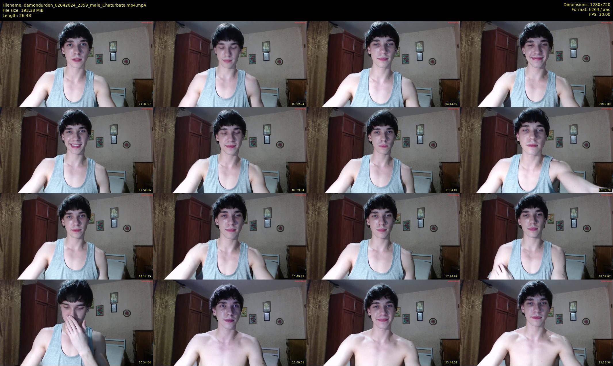 damondurden — 27 minute Chaturbate male cam show recording, 720p, Apr 2, 2024