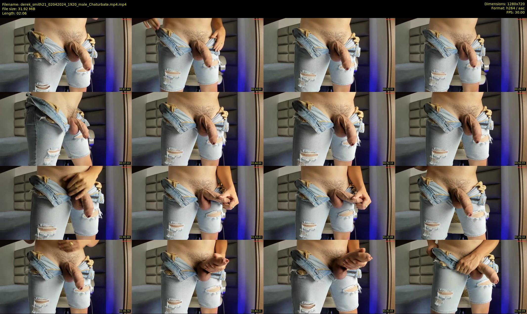 derek_smith21 — 3 minute Chaturbate male cam show recording, 720p, Apr 2, 2024