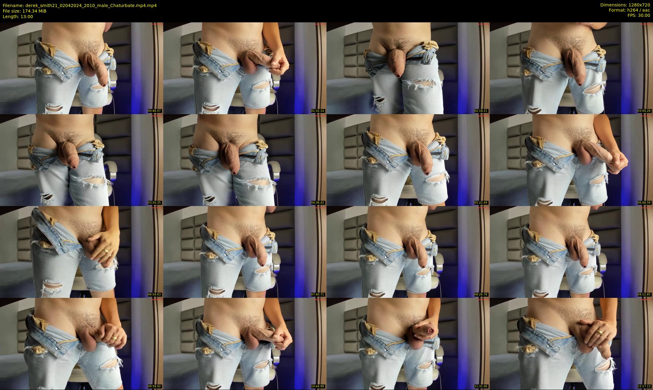 derek_smith21 — 13 minute Chaturbate male cam show recording, 720p, Apr 2, 2024