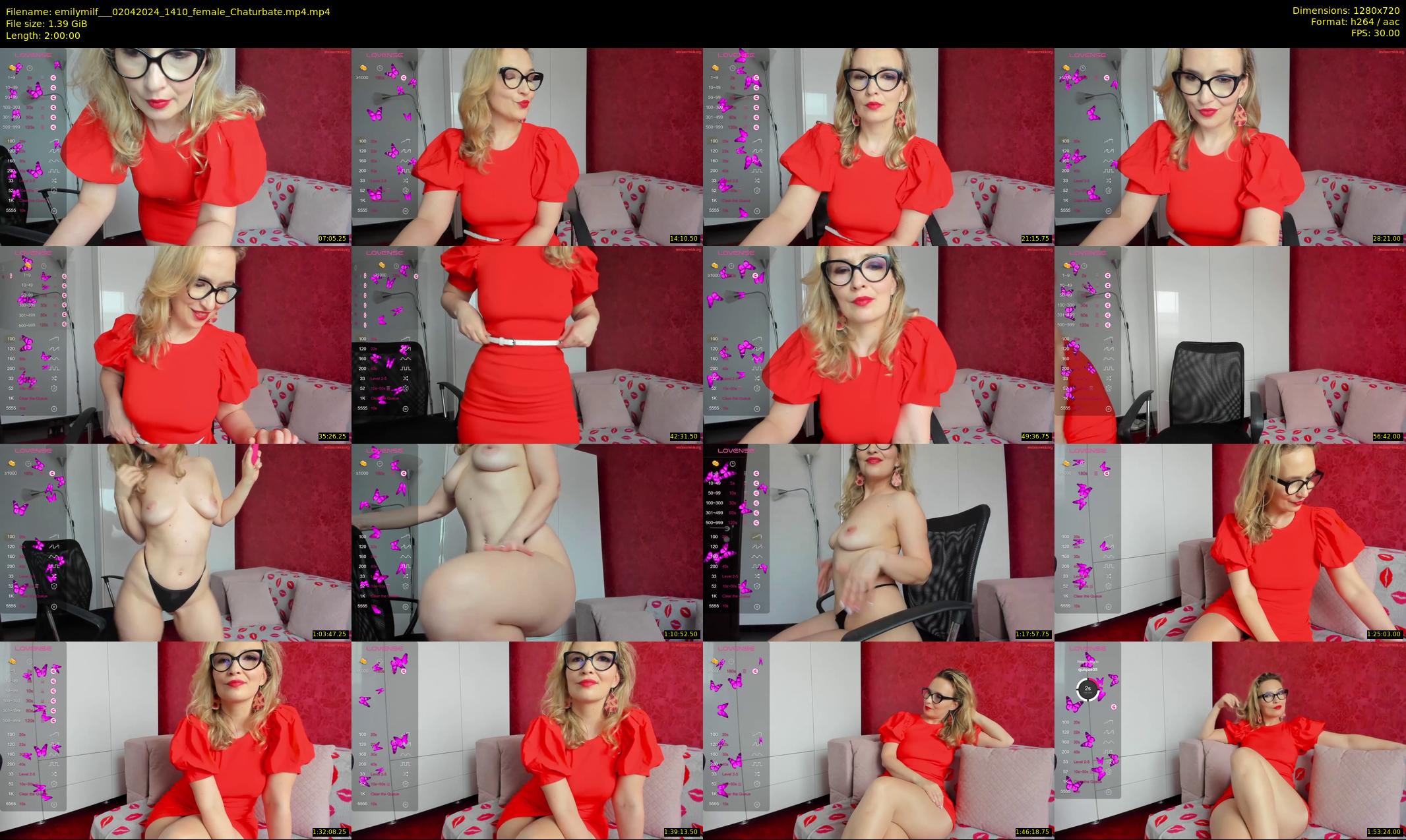 emilymilf__ — 120 minute Chaturbate female cam show recording, 720p, Apr 2, 2024