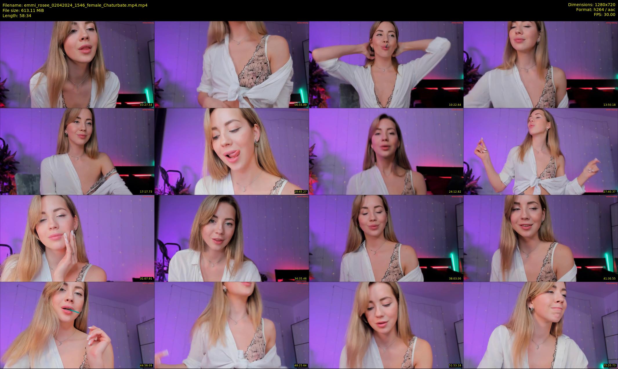 emmi_rosee — 59 minute Chaturbate female cam show recording, 720p, Apr 2, 2024