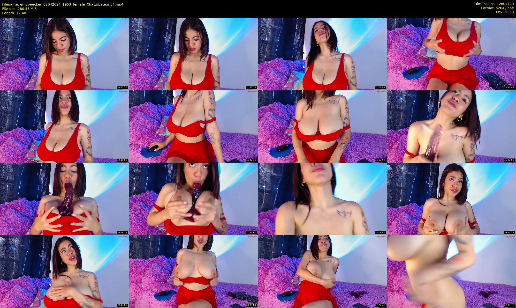 emybeecker — 13 minute Chaturbate female cam show recording, 720p, Apr 2, 2024