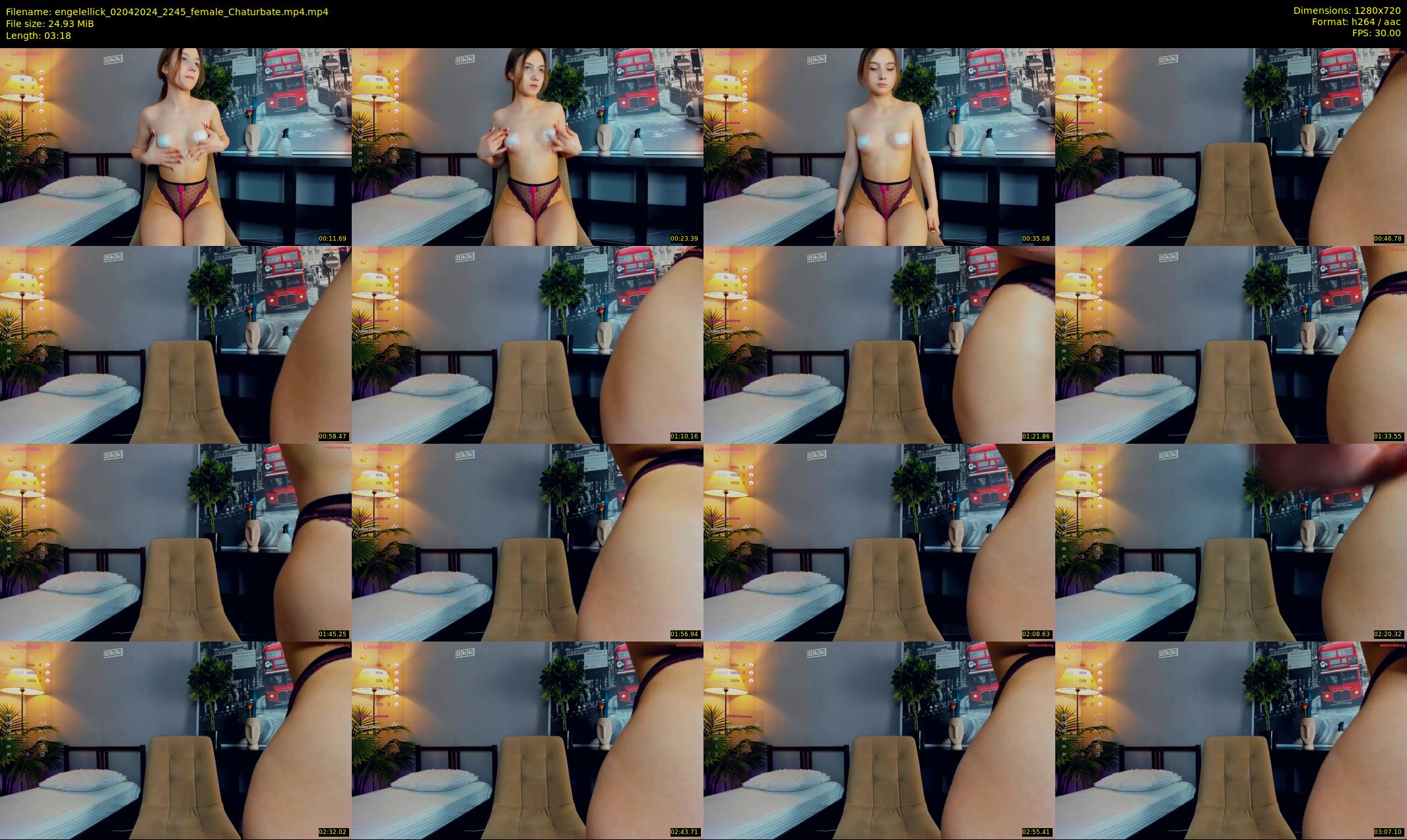 engelellick — 4 minute Chaturbate female cam show recording, 720p, Apr 2, 2024