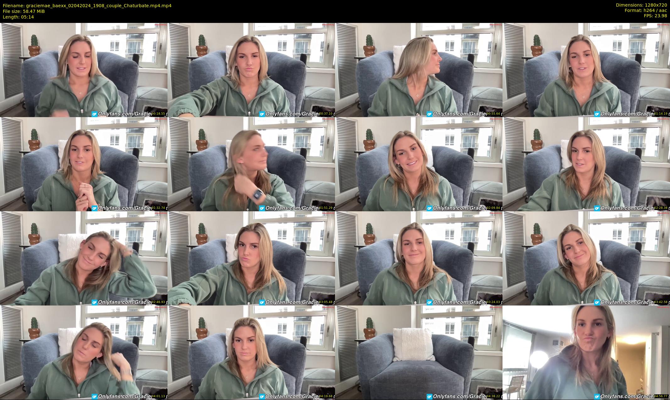 graciemae_baexx — 6 minute Chaturbate female cam show recording, 720p, Apr 2, 2024