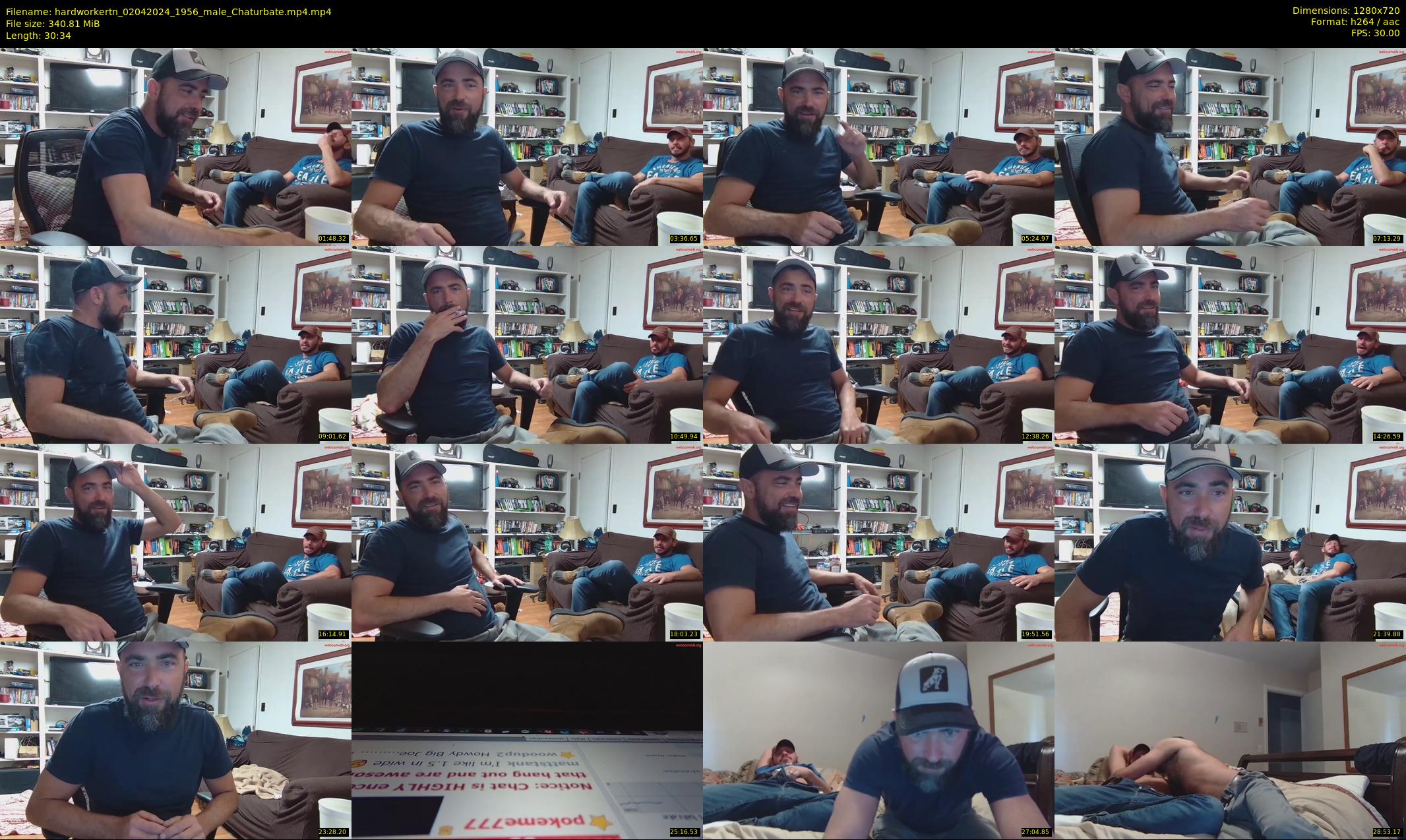 hardworkertn — 31 minute Chaturbate male cam show recording, 720p, Apr 2, 2024