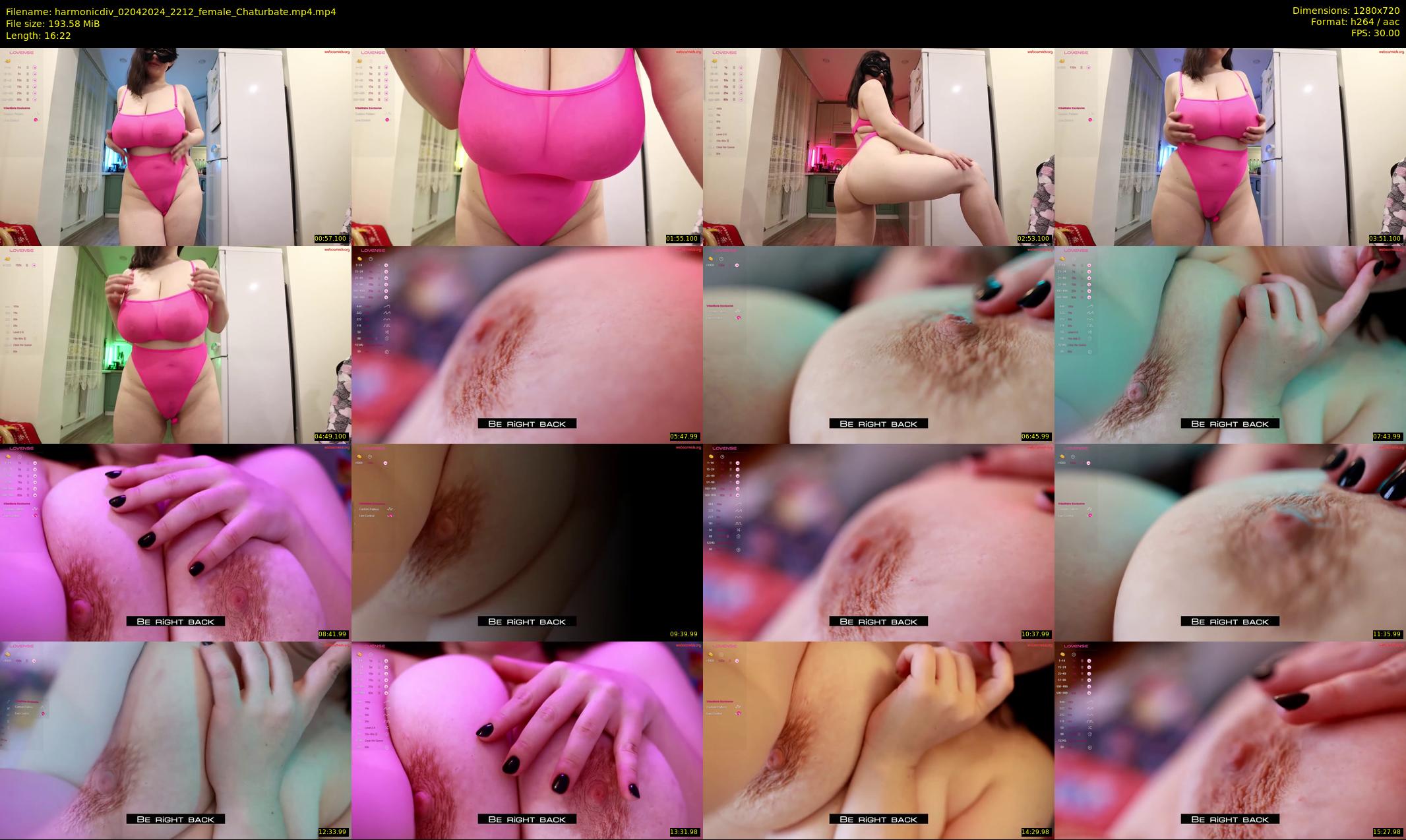 harmonicdiv — 17 minute Chaturbate female cam show recording, 720p, Apr 2, 2024