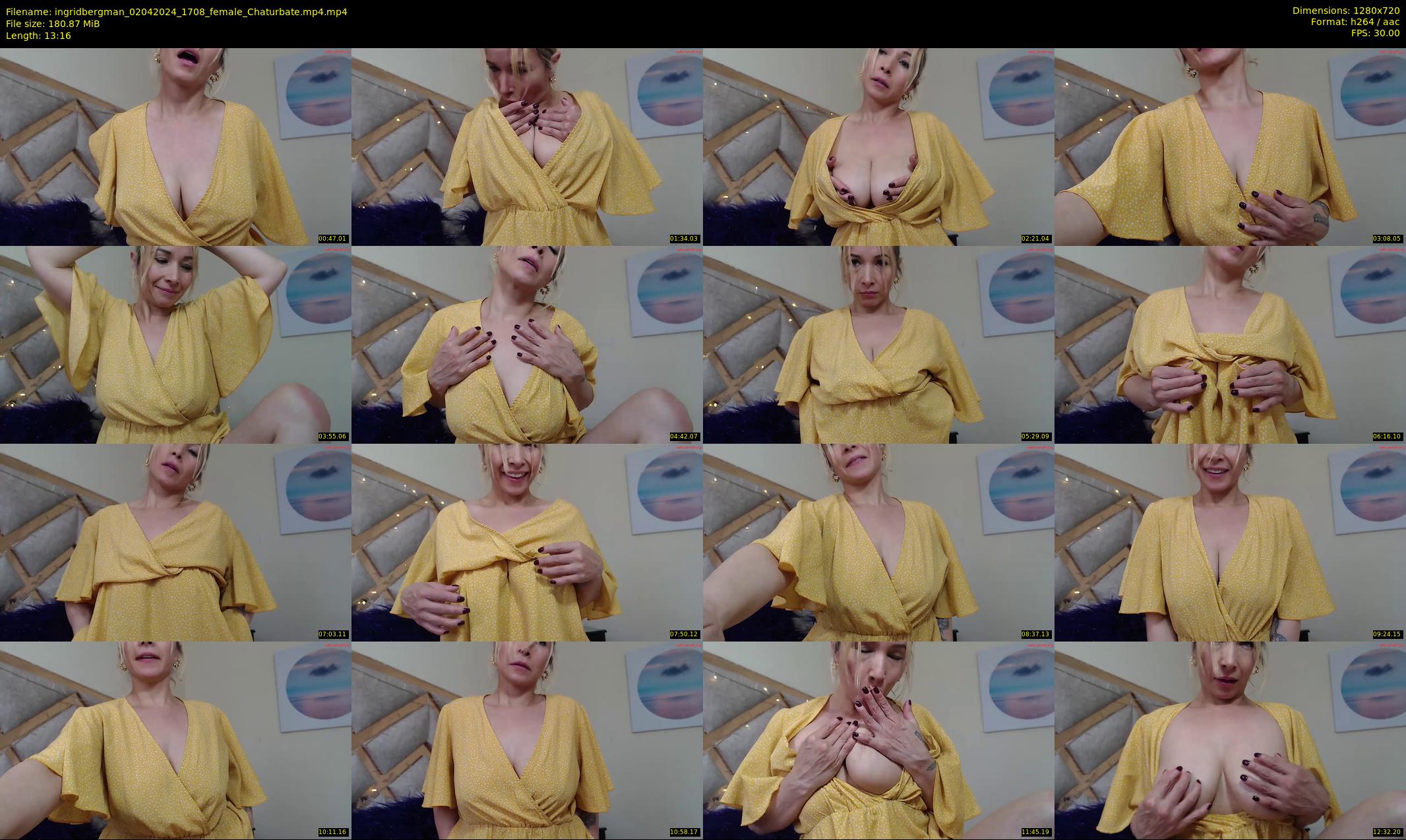 ingridbergman — 14 minute Chaturbate female cam show recording, 720p, Apr 2, 2024