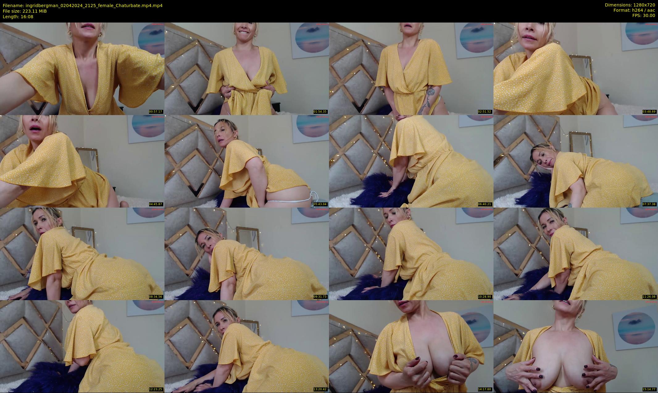 ingridbergman — 17 minute Chaturbate female cam show recording, 720p, Apr 2, 2024